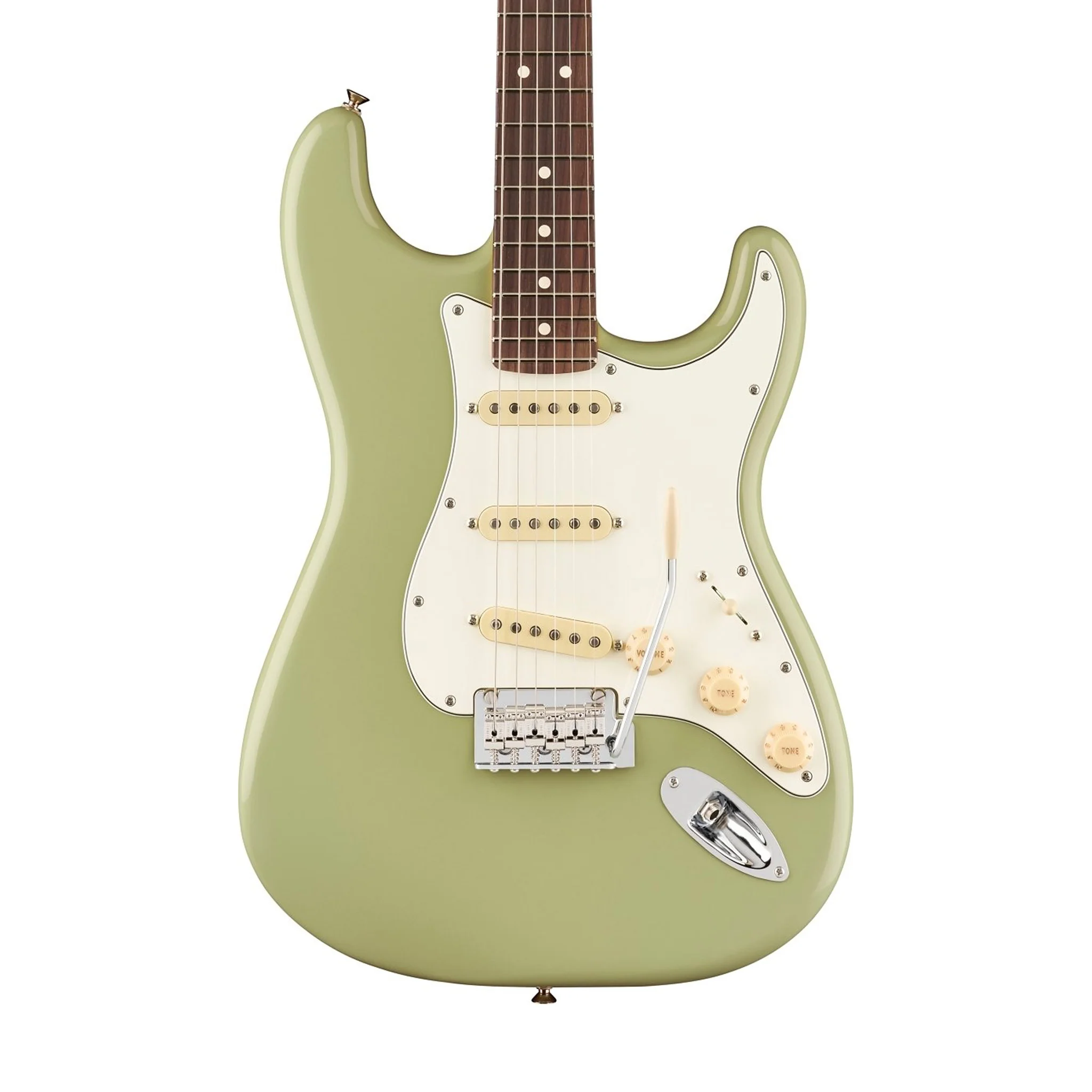 Fender Player II Stratocaster Electric Guitar, RW FB, Birch Green - Image 3