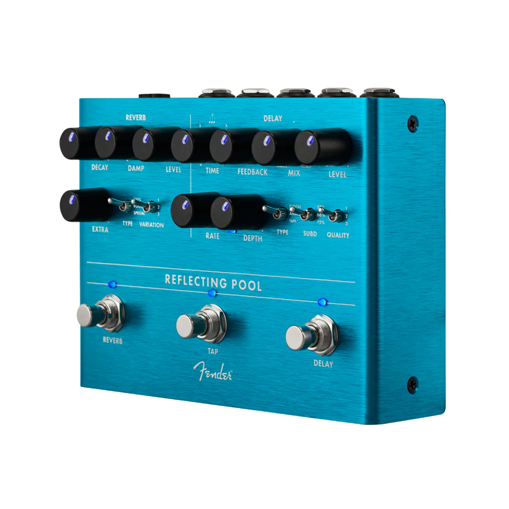 Fender Reflecting Pool Delay & Reverb Guitar Effects Pedal - Image 2