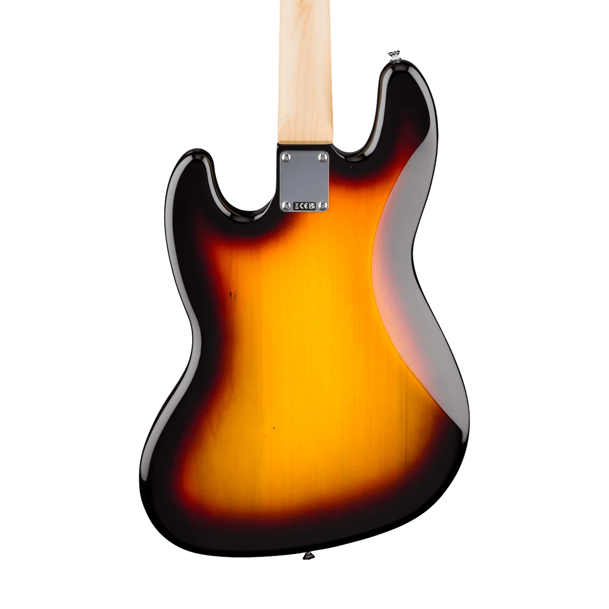 Fender Standard Jazz Bass Guitar, Laurel FB, 3-Color Sunburst - Image 4