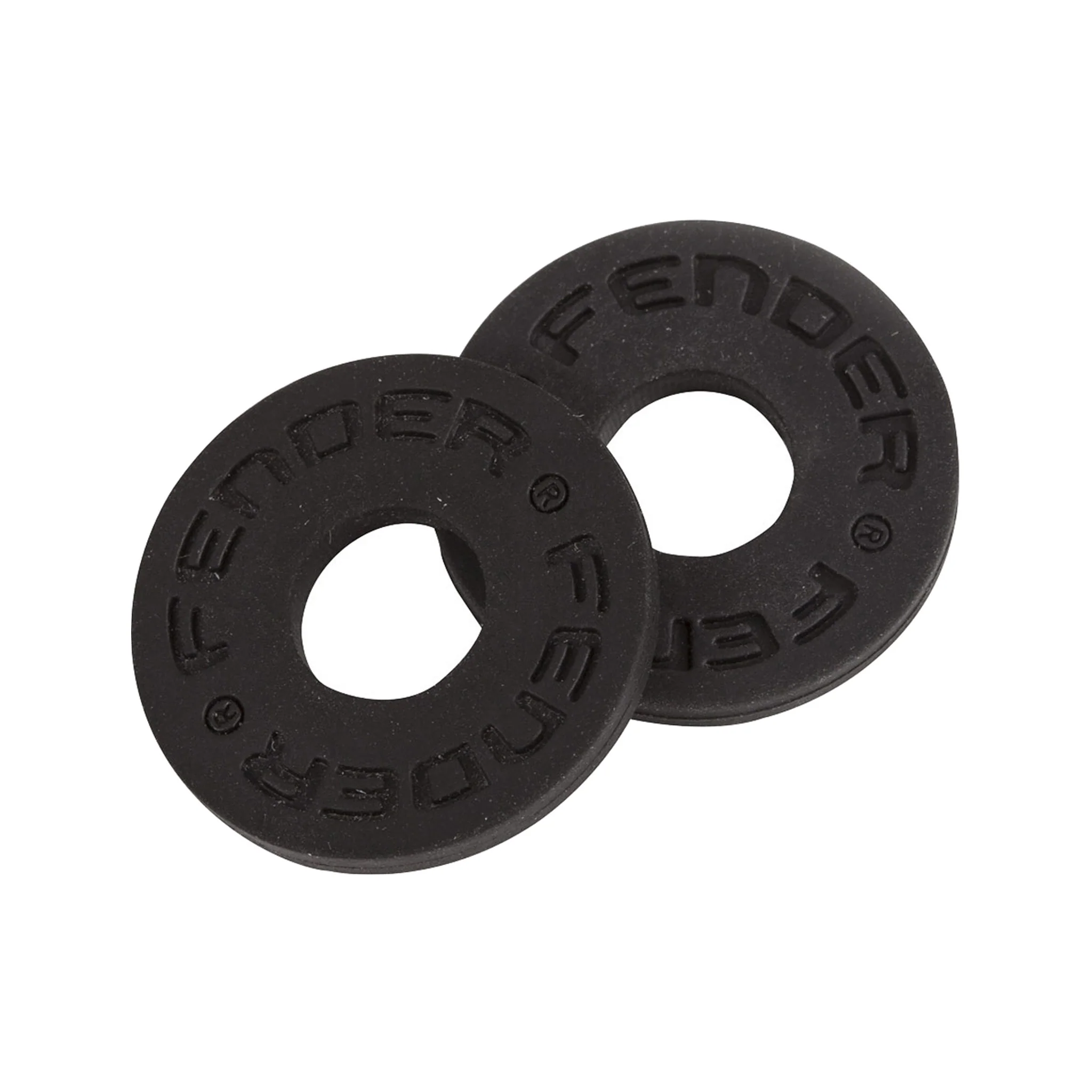 Fender Strap Blocks 4 Pack, 2 Black / 2 Red - Image 3