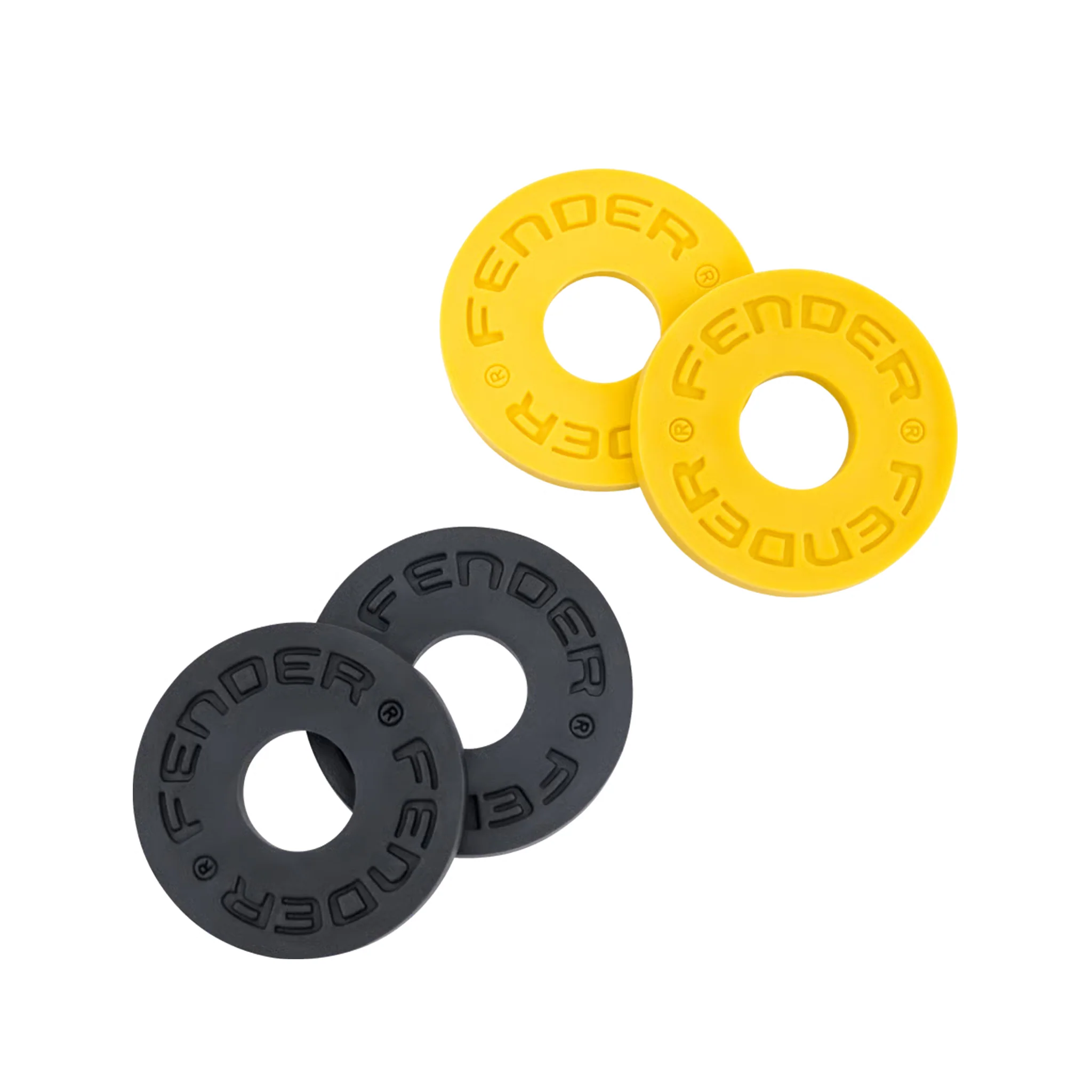 Fender Strap Blocks Third Man Records, Black/Yellow - Image 2