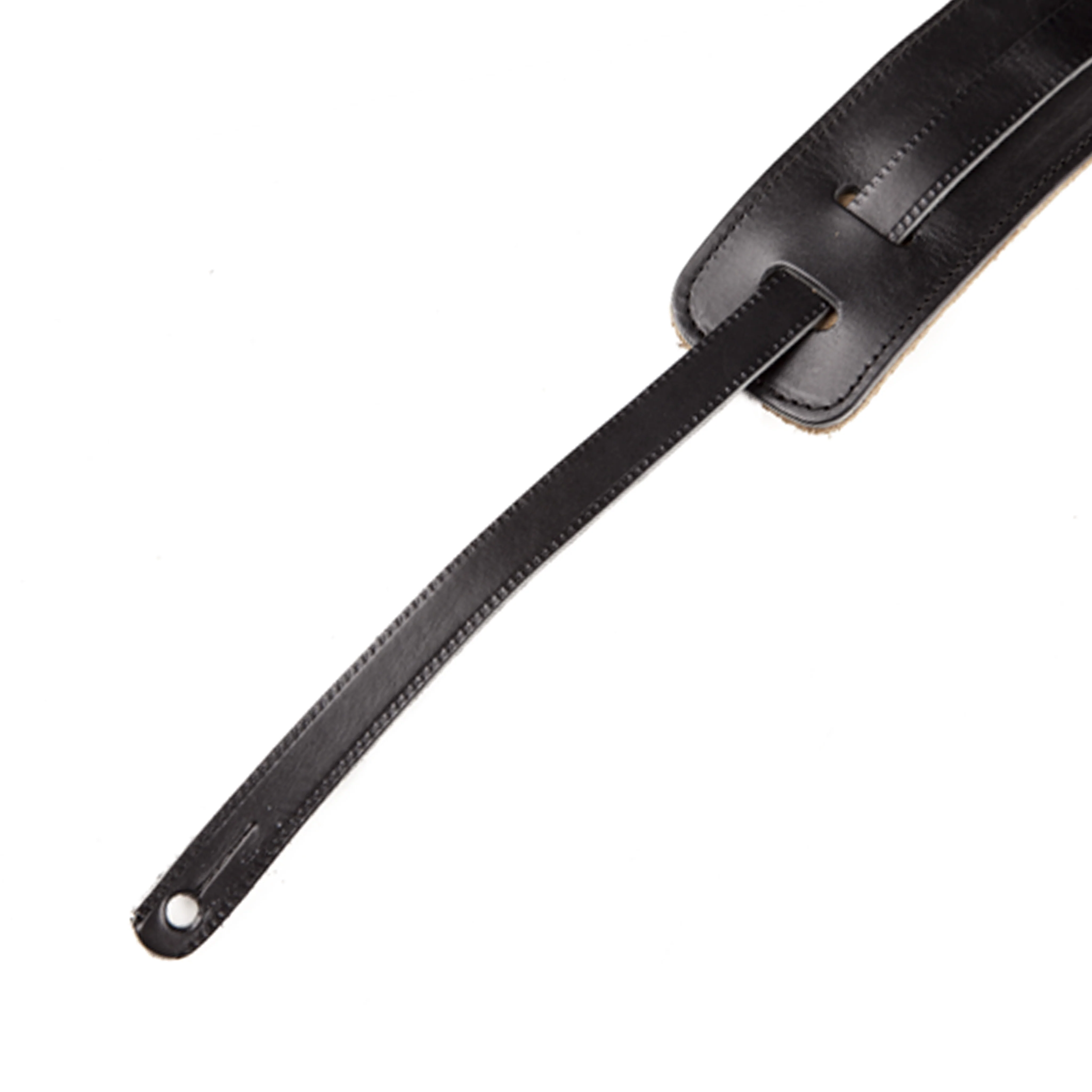 Fender Super Deluxe Vintage-Style Strap, Black - Image 2