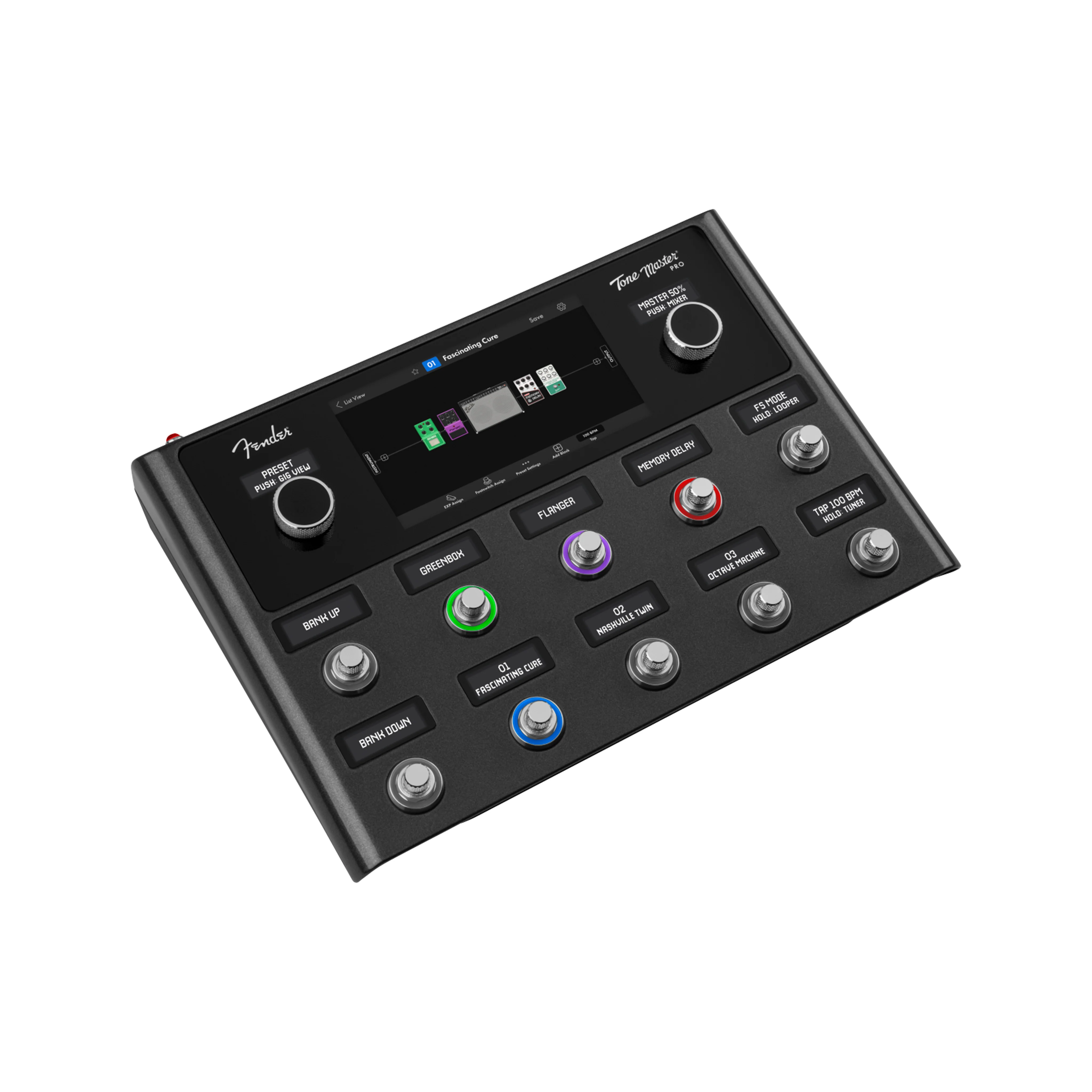 Fender Tone Master Pro Multi-effects Guitar Processor, UK Plug - Image 2