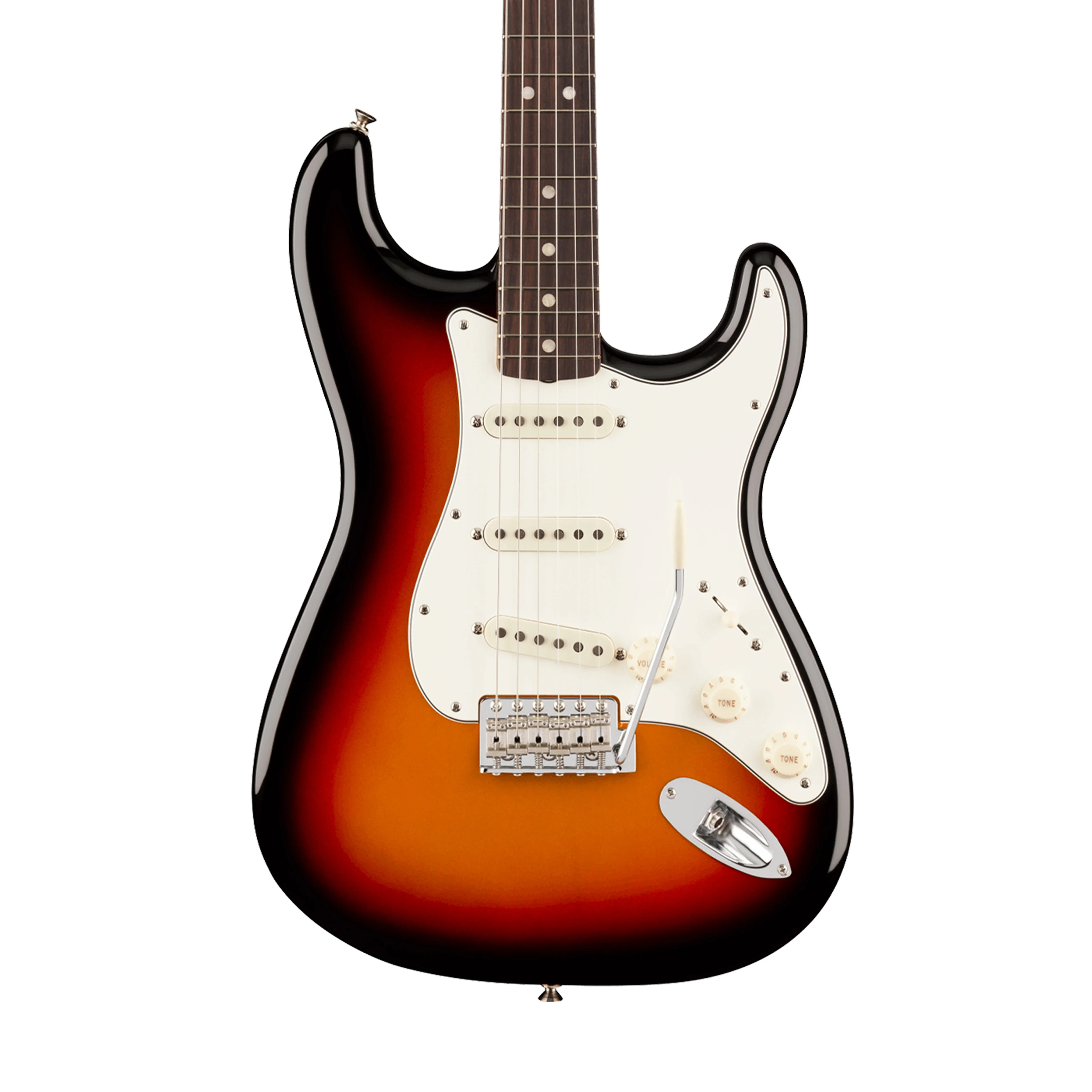 Fender Vintera III Late 60s Stratocaster Electric Guitar, RW FB, 3-Color Sunburst - Image 3