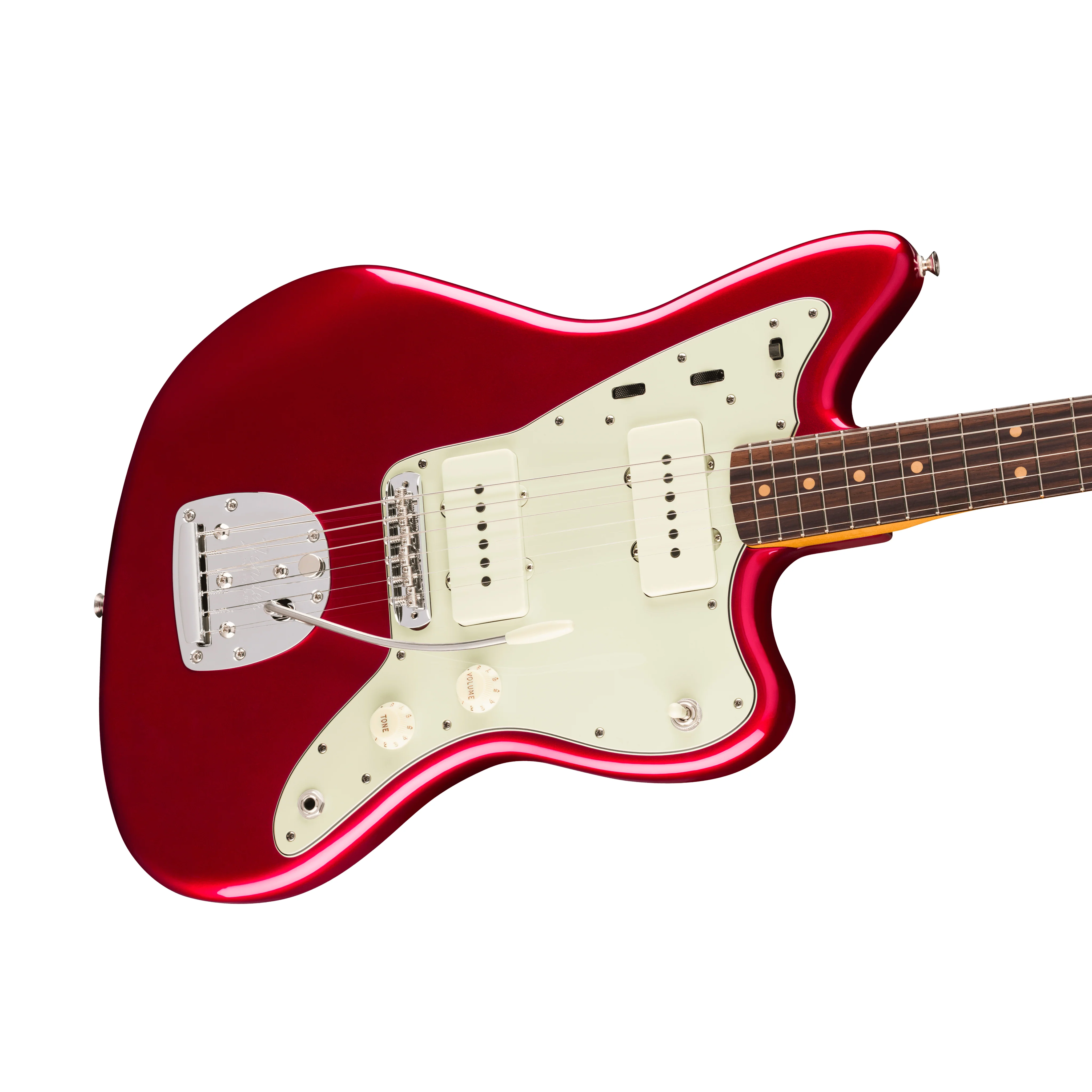 Fender Vintera III Mid 60s Jazzmaster Electric Guitar, RW FB, Candy Apple Red - Image 5