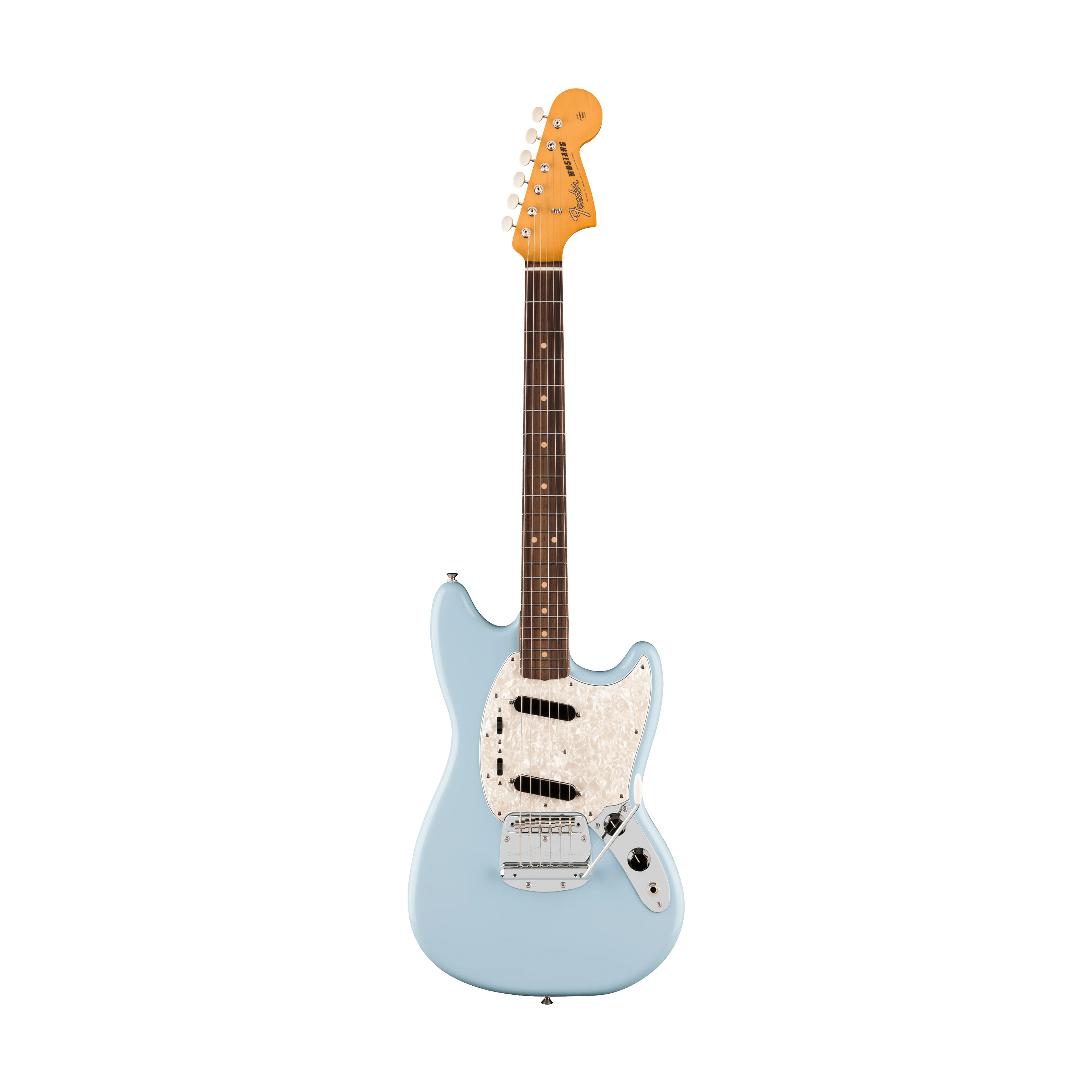 Fender Vintera III Mid 60s Mustang Electric Guitar, RW FB, Sonic Blue