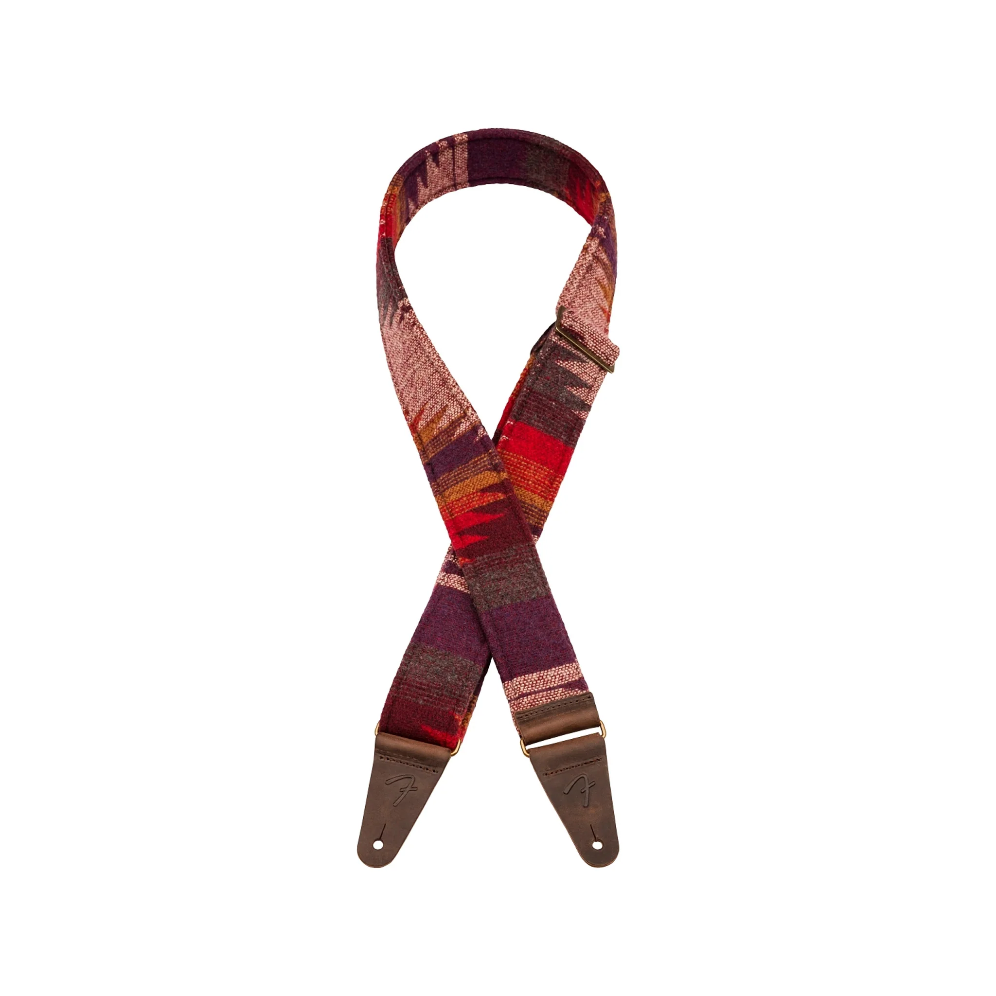 Fender Zion Guitar Strap, 2-inch, Purple Aztec