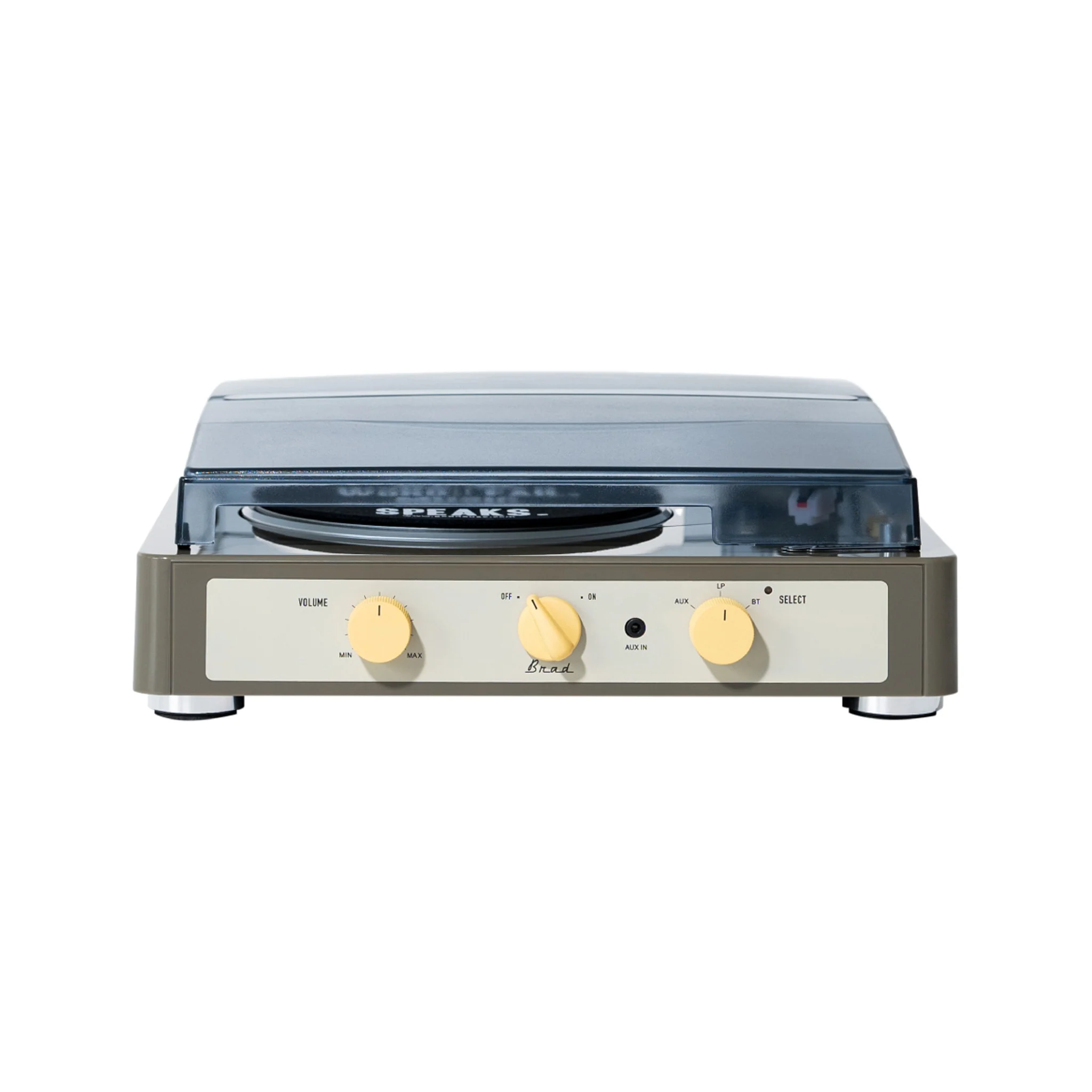 Gadhouse Brad MKII Record Player, Grey - Image 5