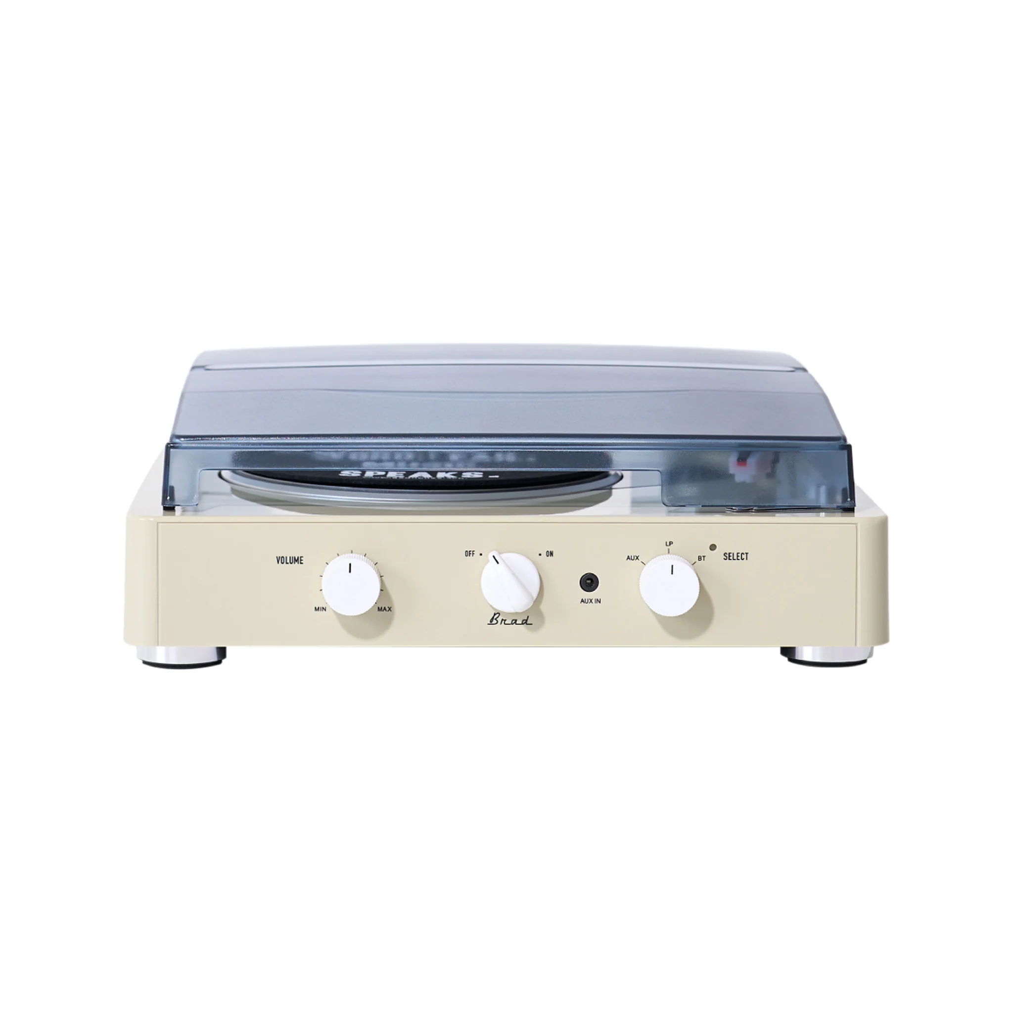 Gadhouse Brad MKII Record Player, Ivory - Image 5