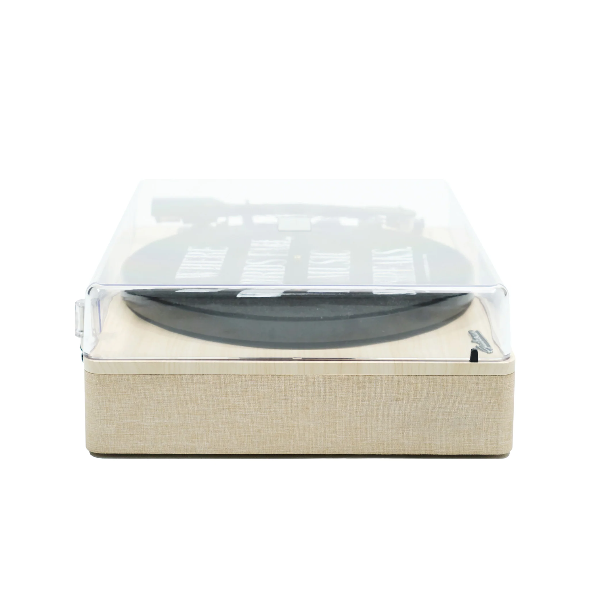 Gadhouse Dean Turntable Stereo System, Soft Sand - Image 8