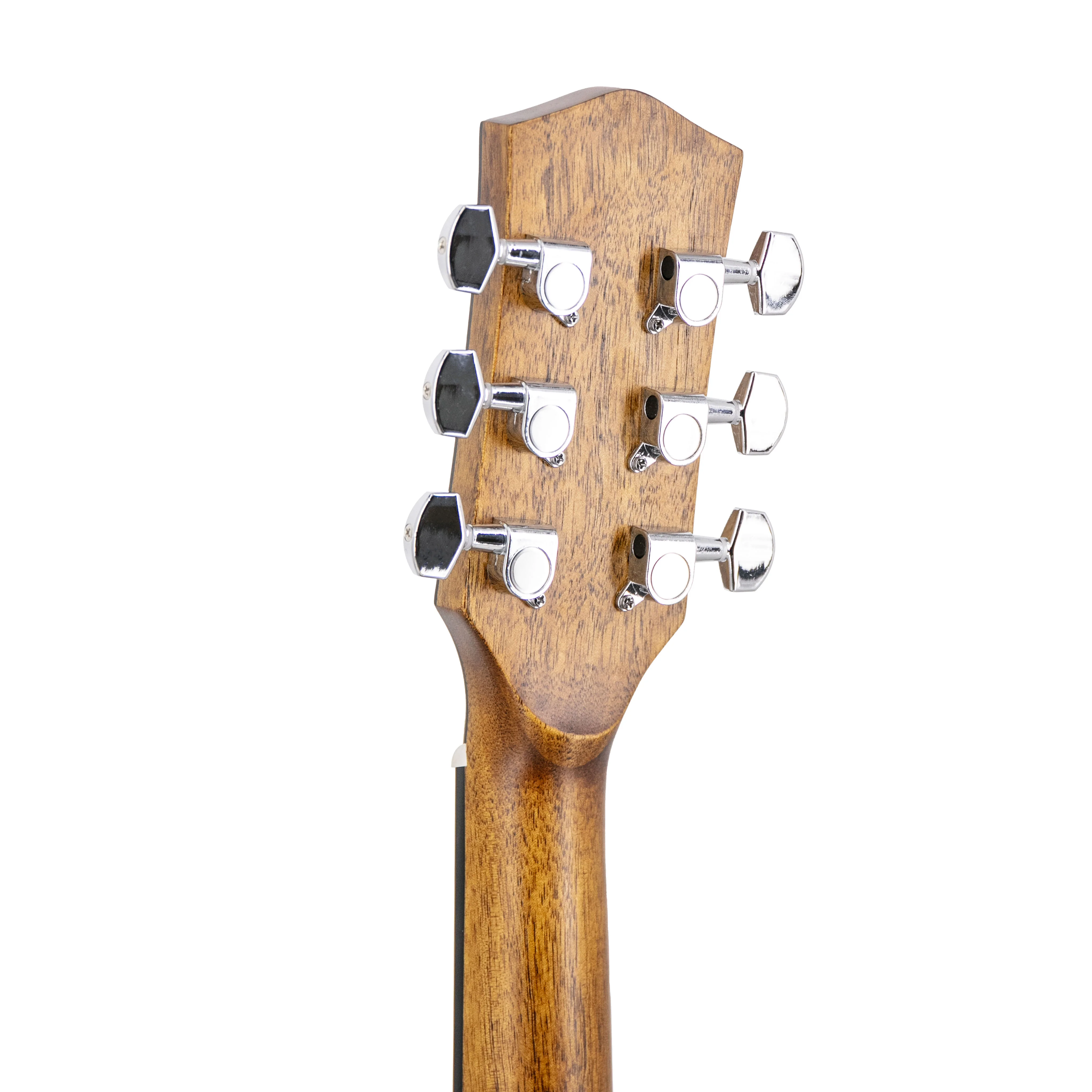 Harmony Foundation Series e-Terra ST Dreadnought Acoustic Guitar, Natural Satin - Image 12