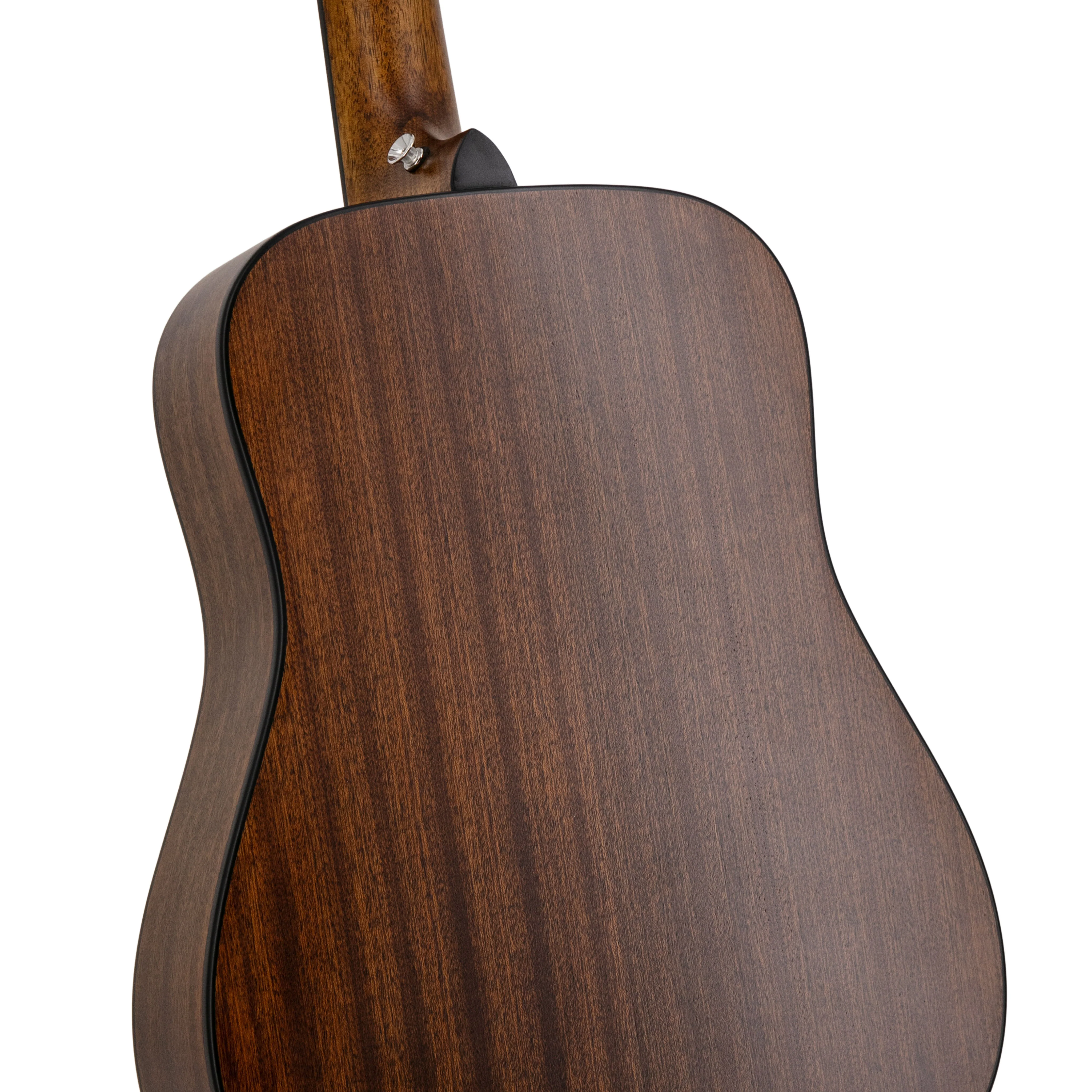Harmony Foundation Series e-Terra ST Petite Dreadnought Acoustic Guitar w/Bag, Natural Satin - Image 5