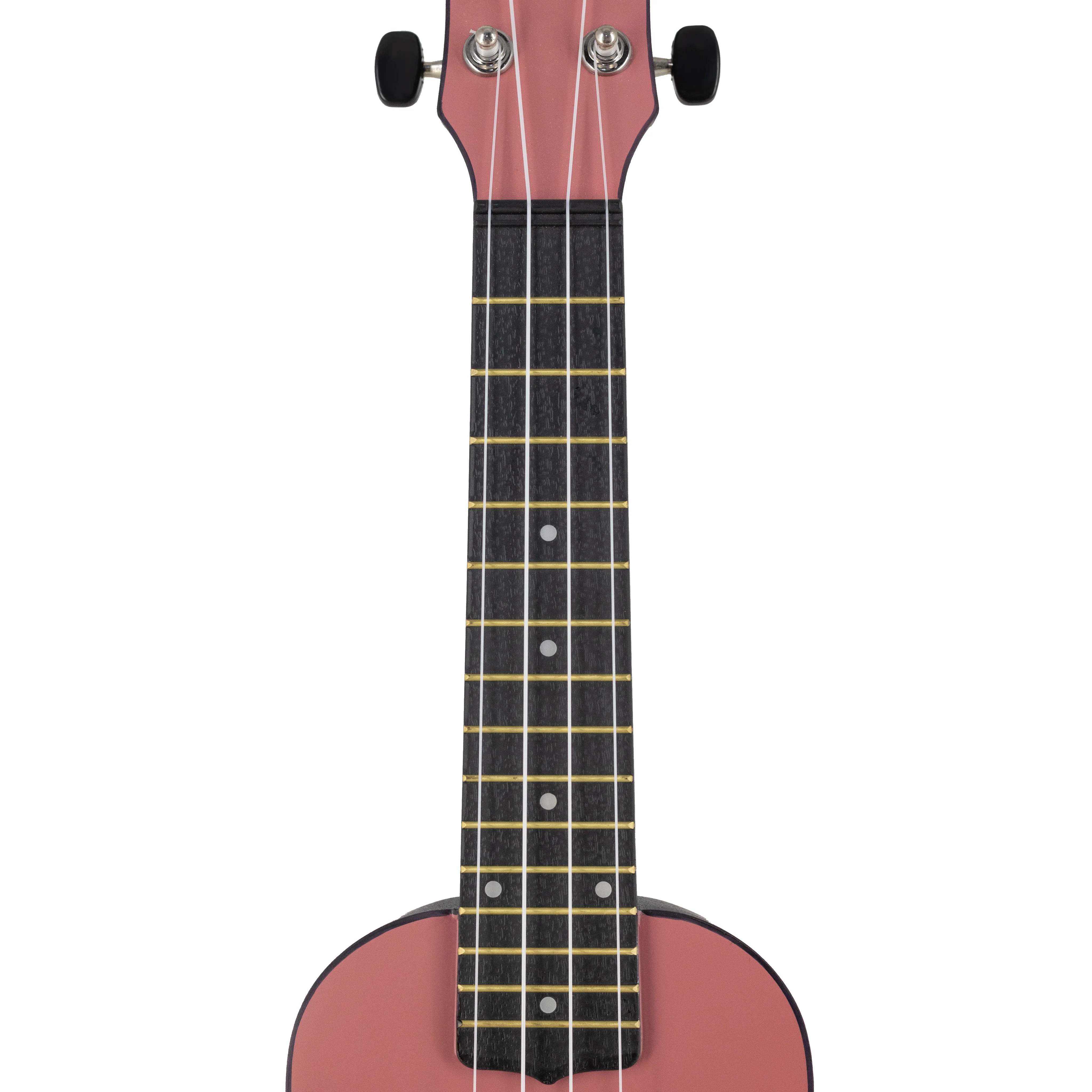 Harmony Foundation Series Sierra Classic ABS Soprano Ukulele, Coral Red - Image 5