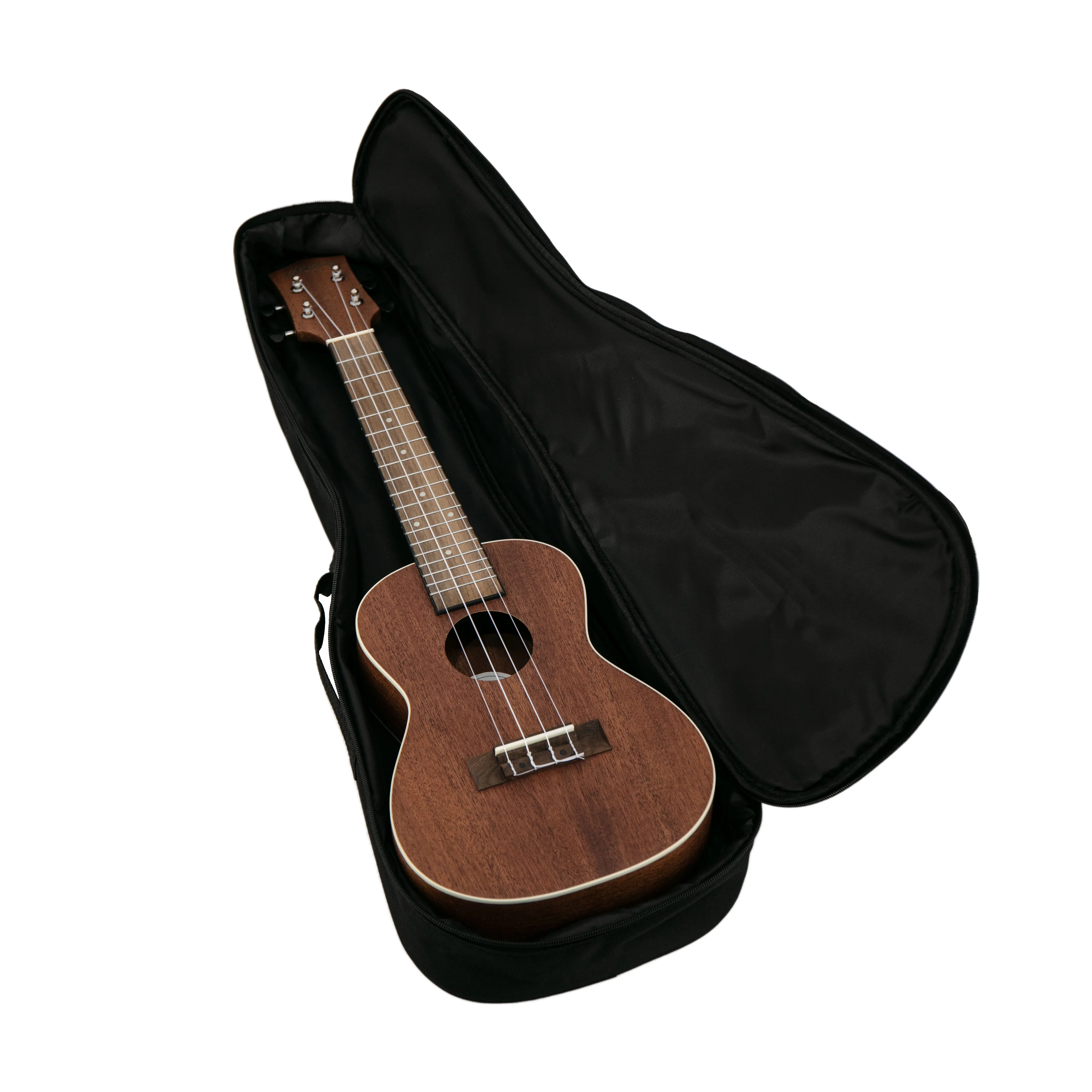 Harmony Foundation Series Sierra Concert Ukulele w/Bag, Natural Satin - Image 11