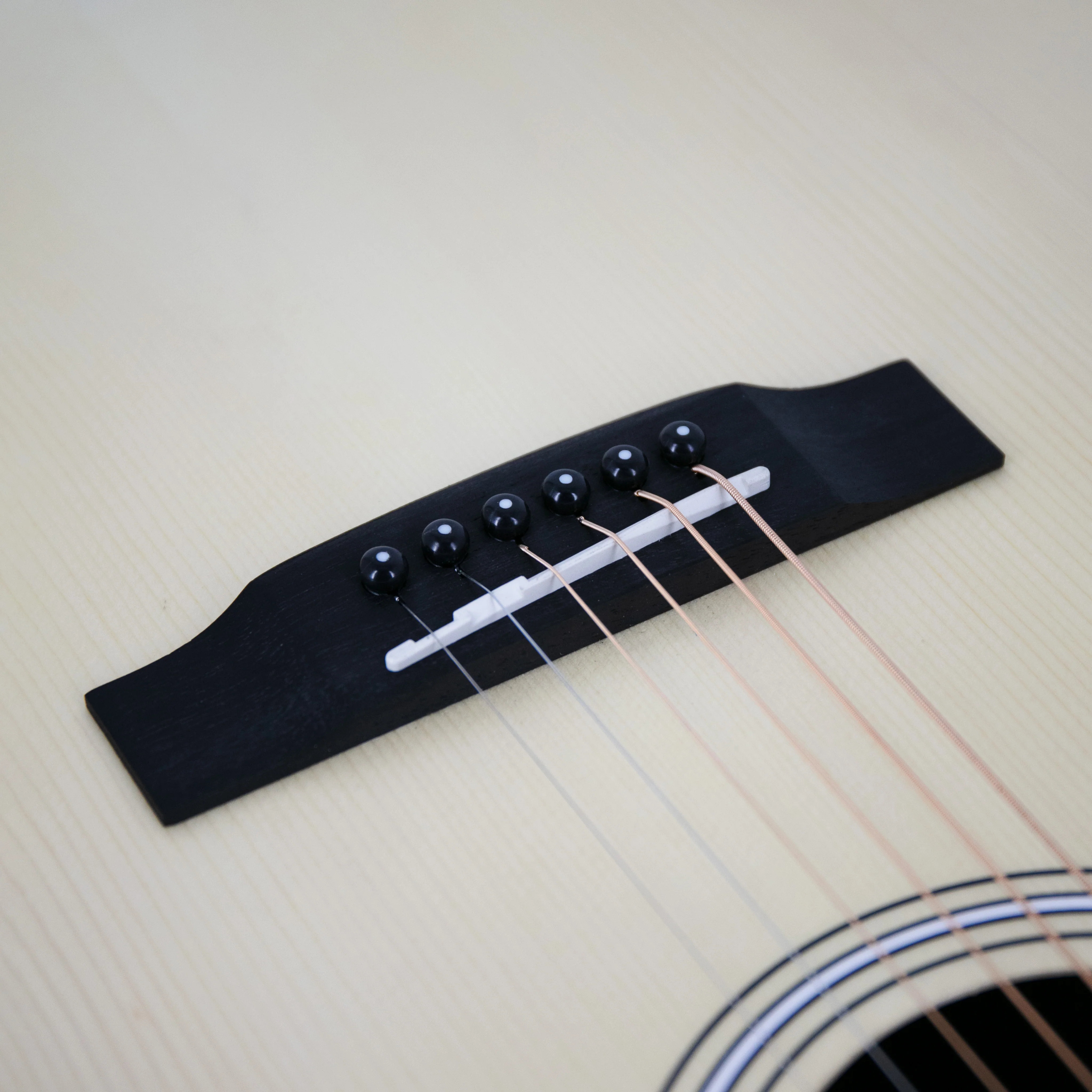 Harmony Foundation Series Terra Dreadnought Acoustic Guitar, Natural Satin - Image 13