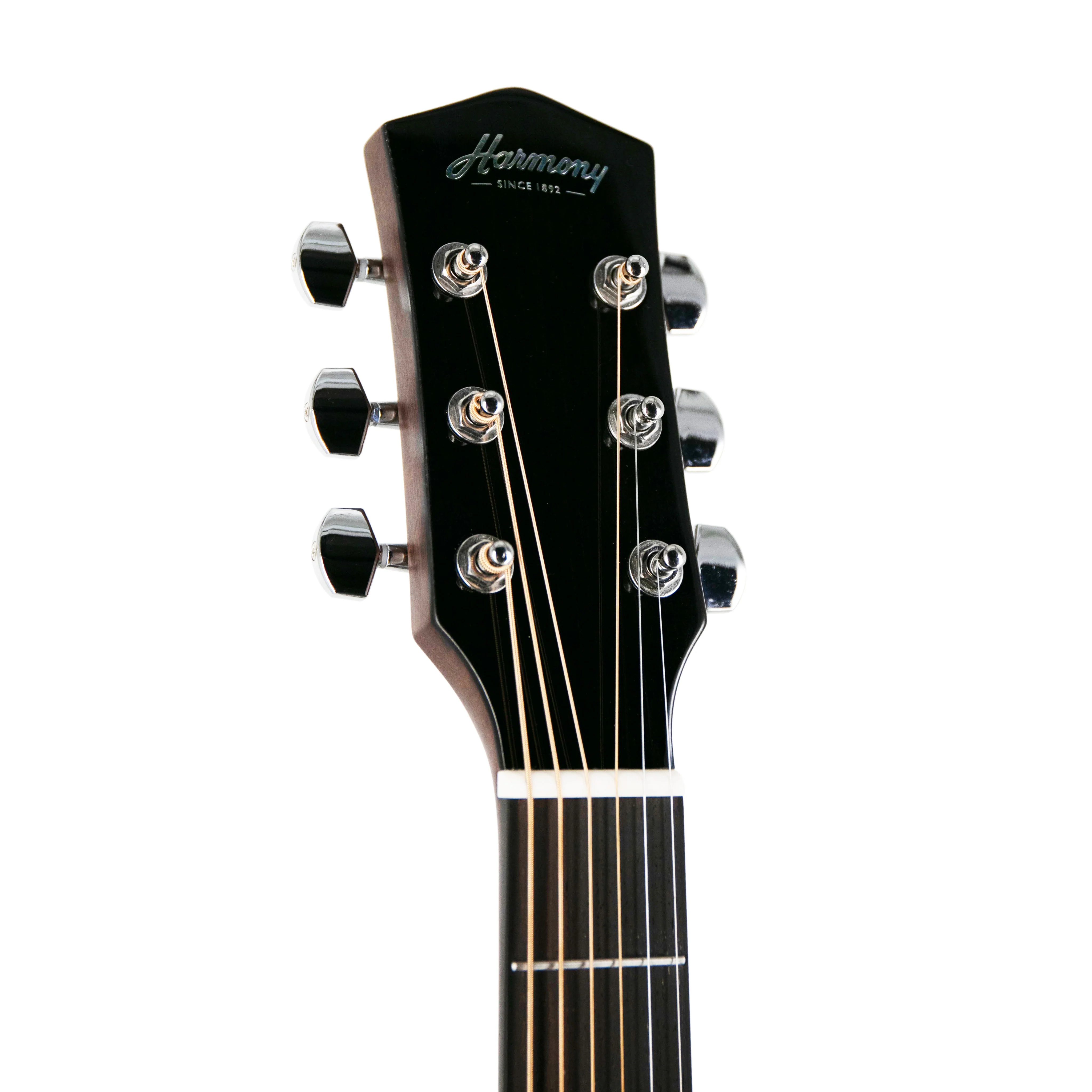 Harmony Foundation Series Terra FS OM Acoustic Guitar, Natural Gloss - Image 6