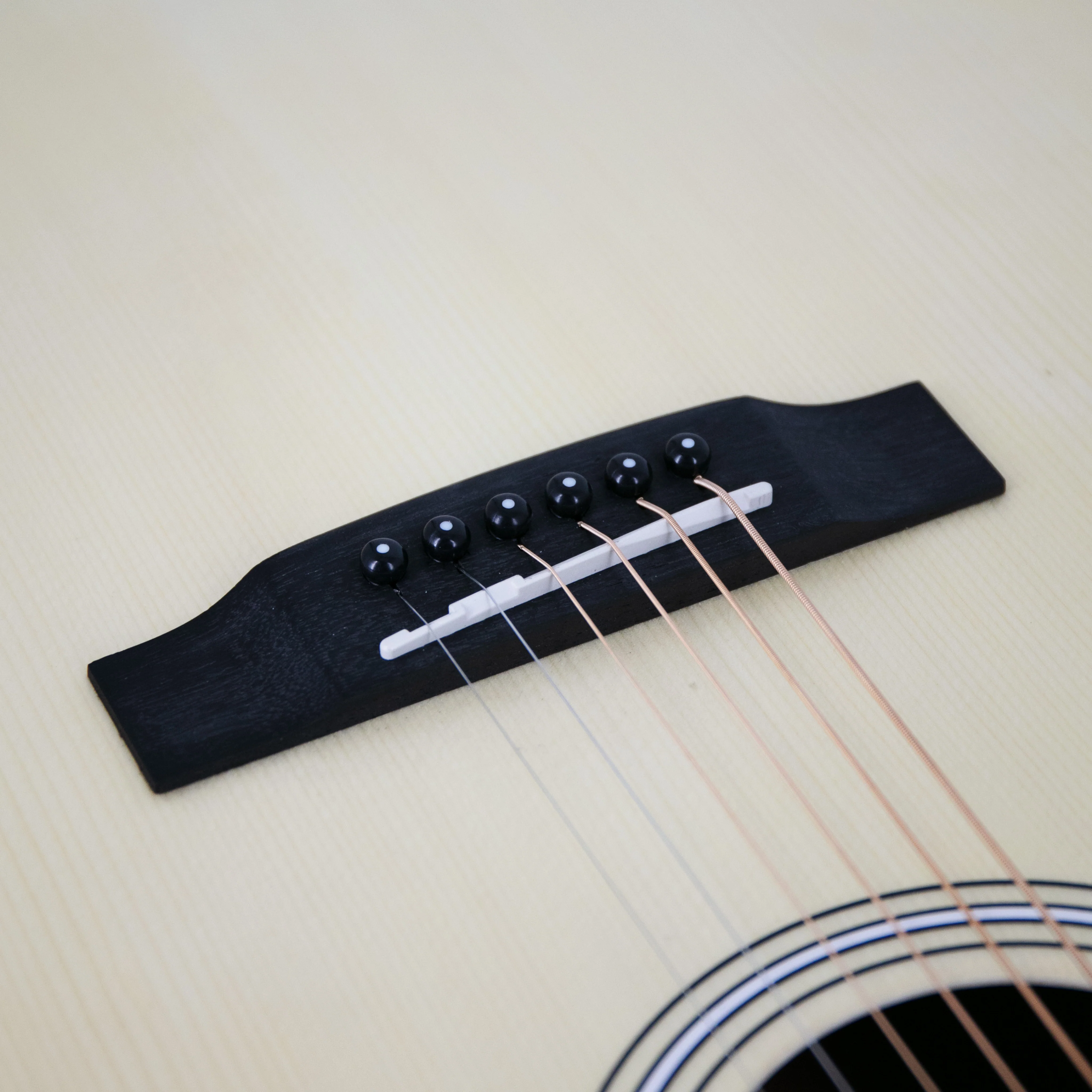 Harmony Foundation Series Terra GA Cutaway Acoustic Guitar, Natural Satin - Image 13
