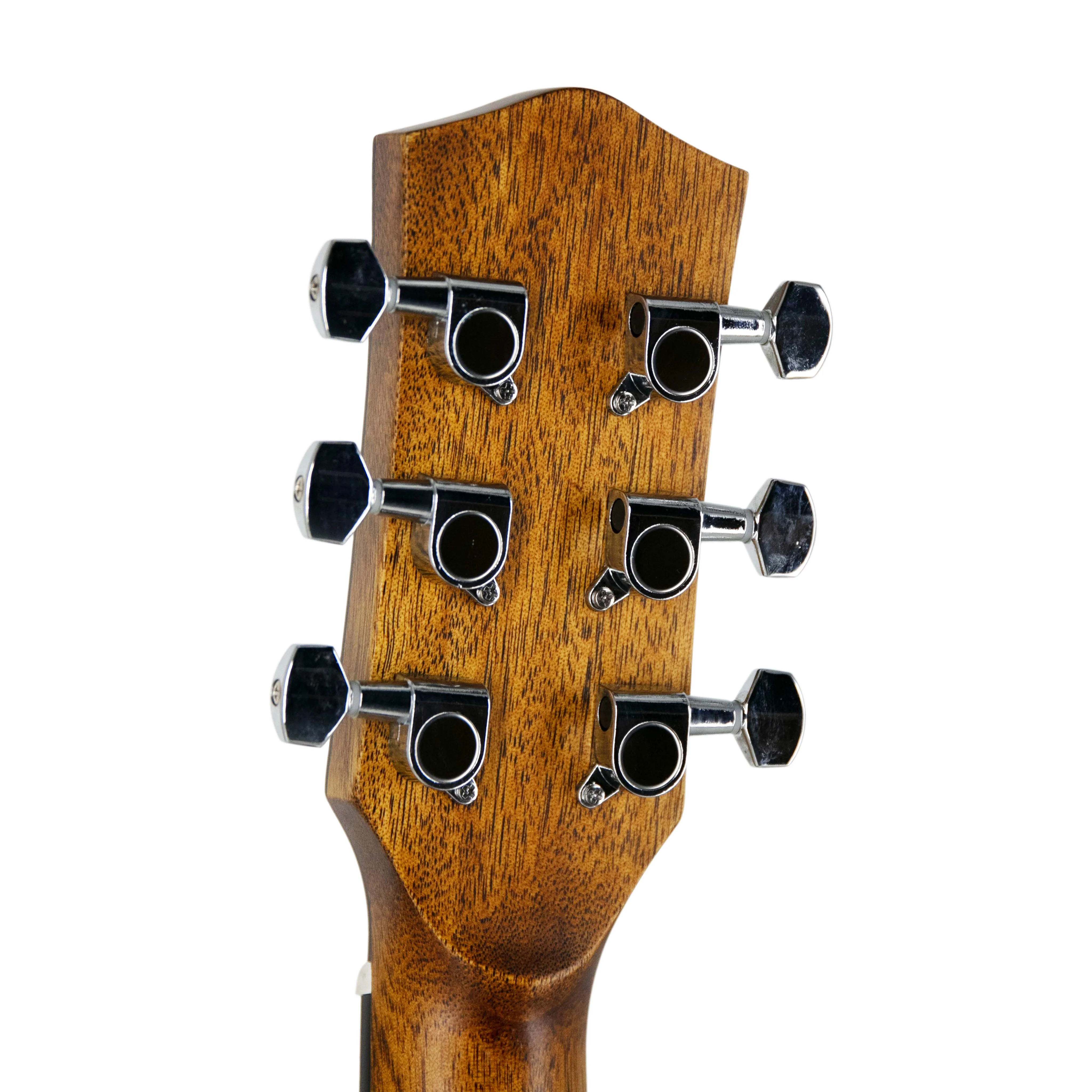 Harmony Foundation Series Terra ST Petite Dreadnought Acoustic Guitar w/Bag, Natural Satin - Image 11