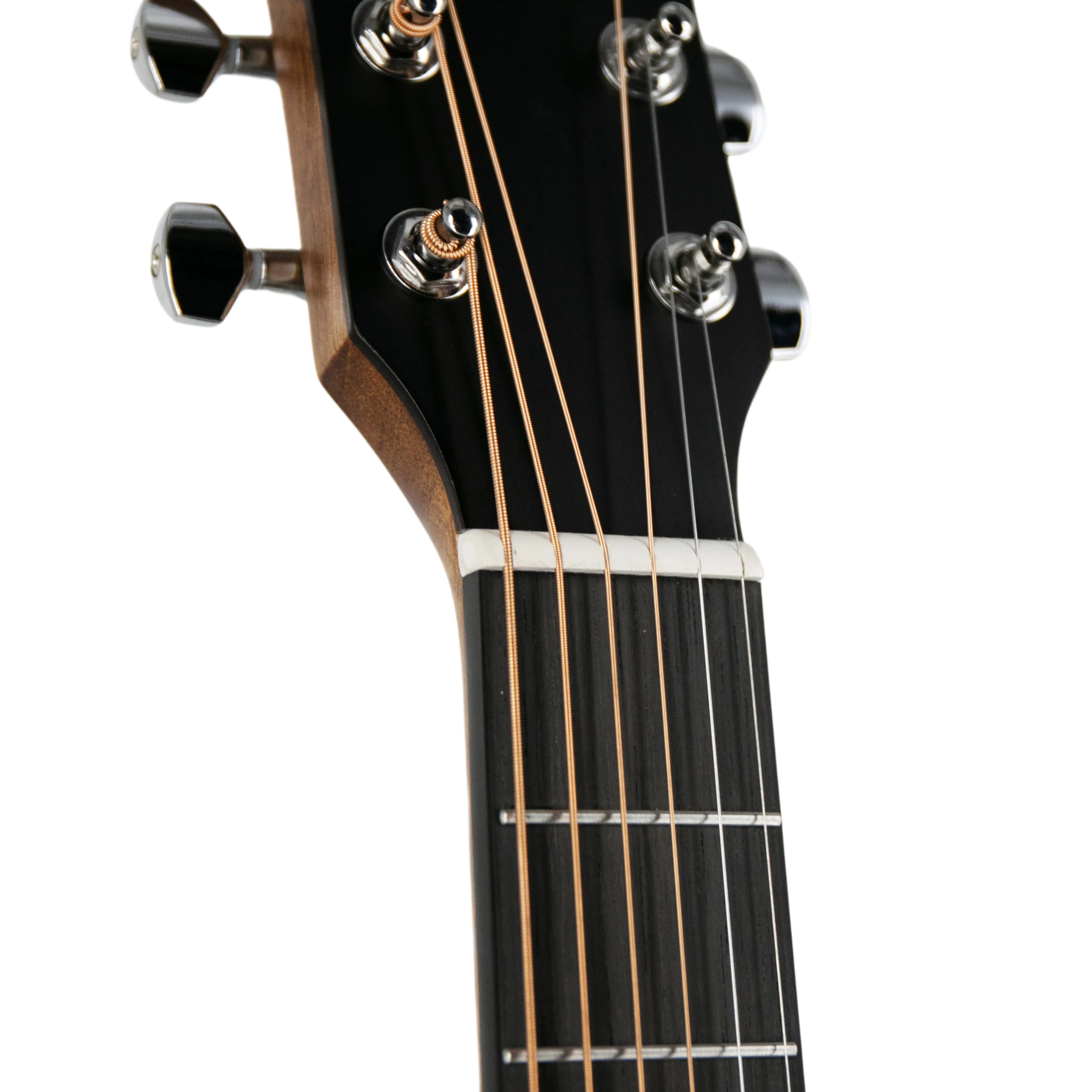 Harmony Foundation Series Terra ST Petite Dreadnought Acoustic Guitar w/Bag, Natural Satin - Image 12