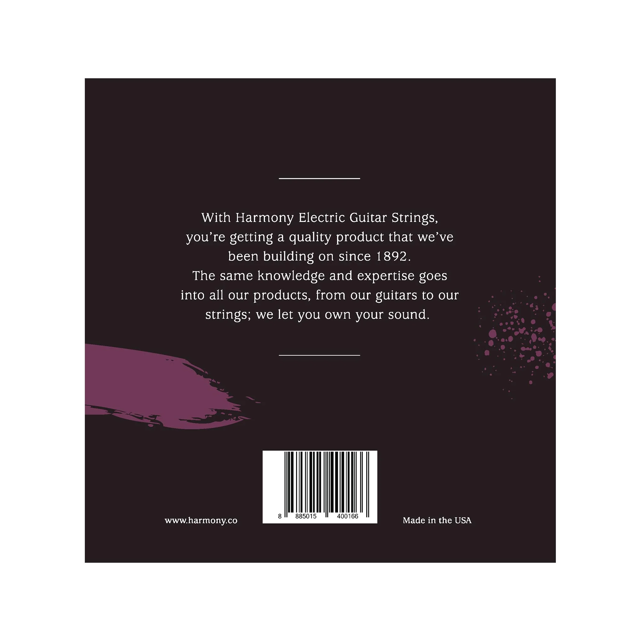 Harmony HE03 Nickel Electric Guitar Strings, Medium, 11/49 - Image 2