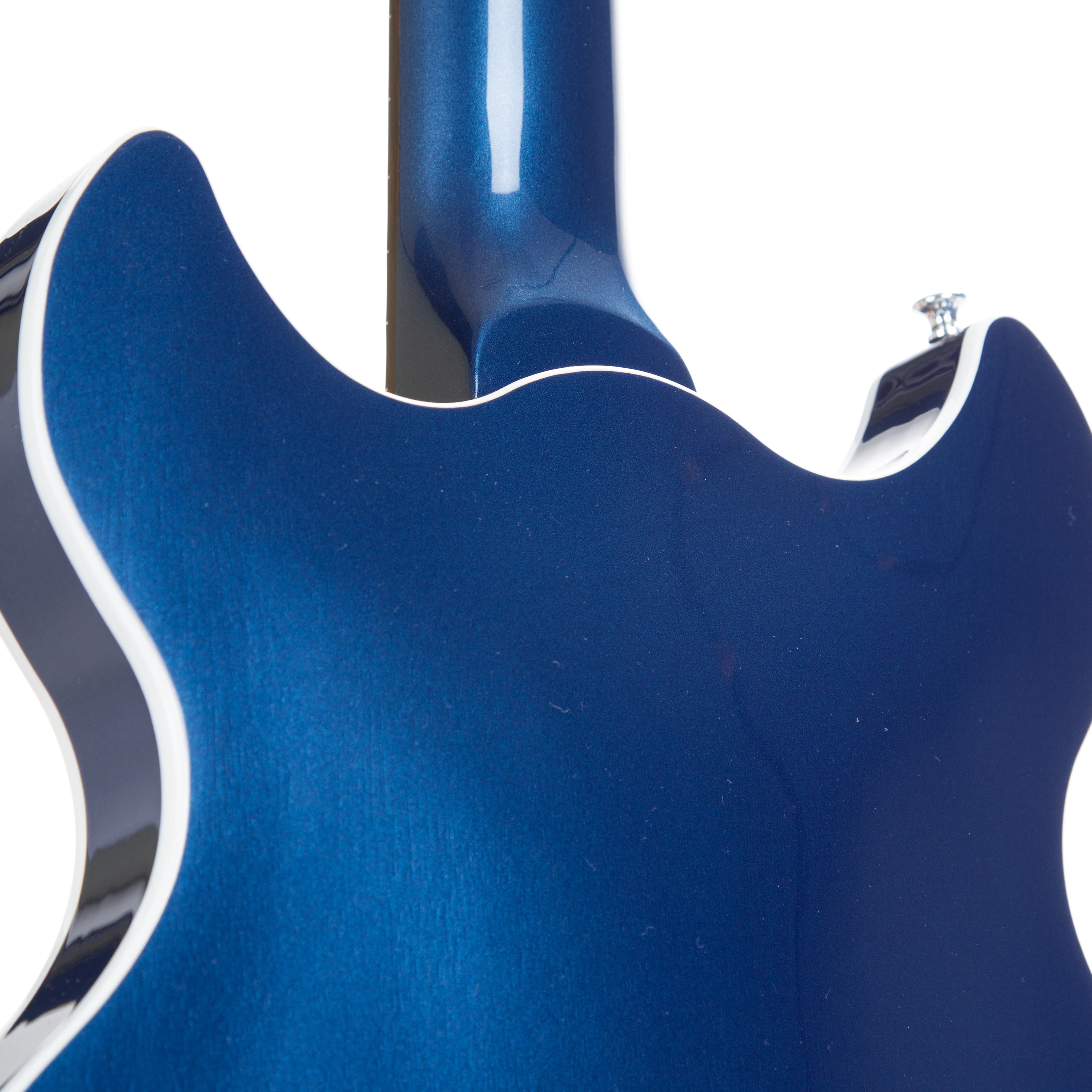 Harmony Standard Series Comet Electric Guitar w/Case, RW FB, Midnight Blue - Image 6