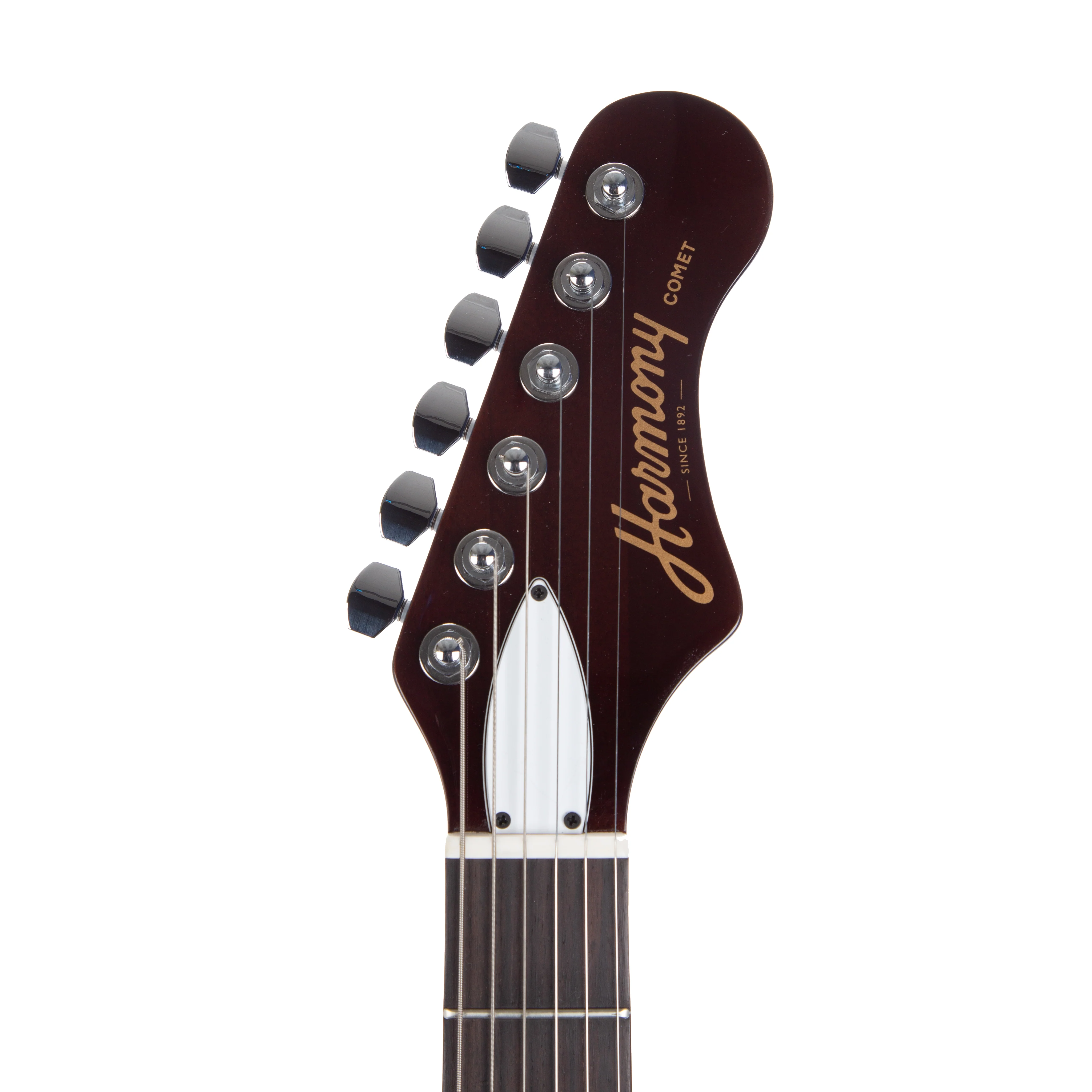 Harmony Standard Series Comet Electric Guitar w/Case, RW FB, Midnight Blue - Image 7
