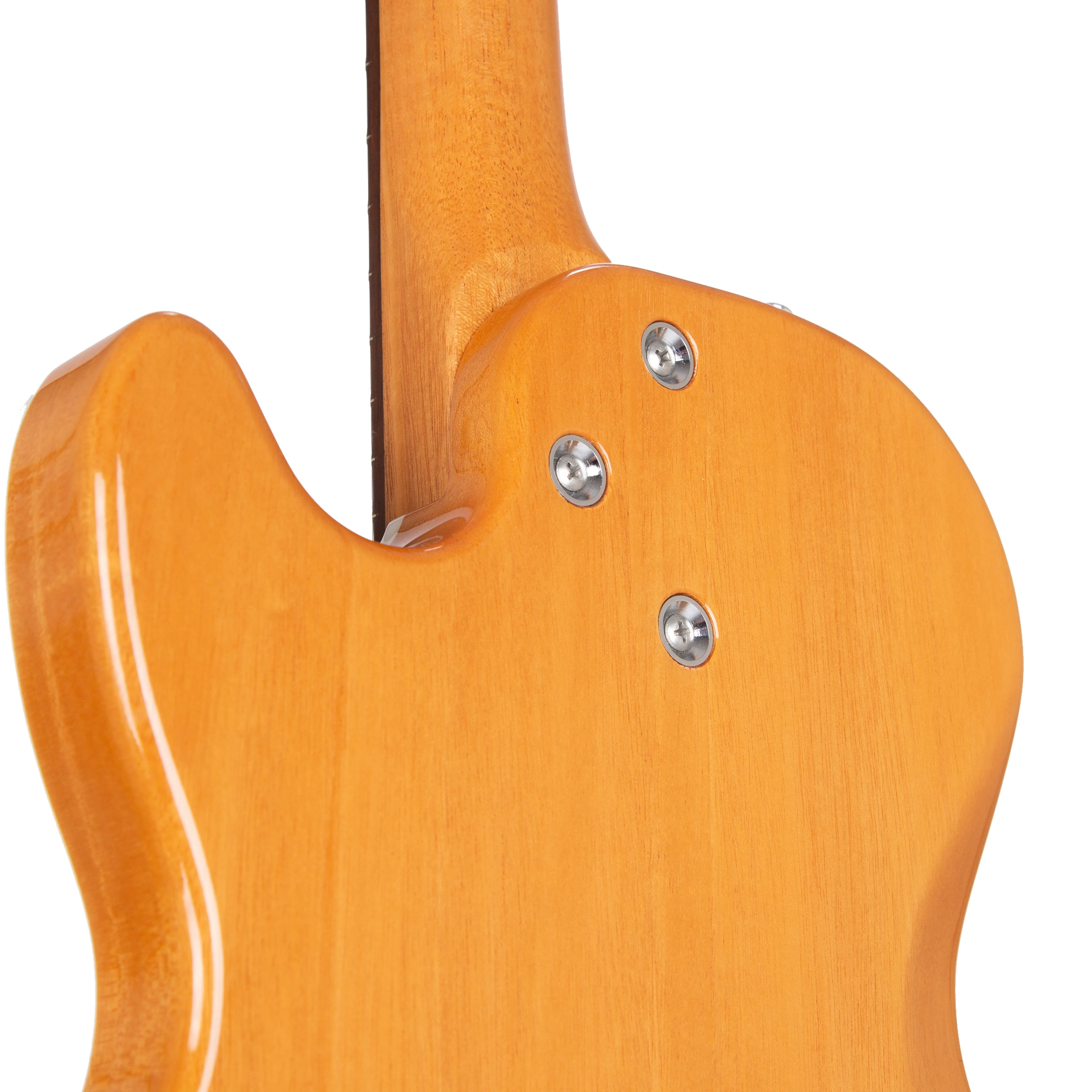 Harmony Standard Series Jupiter Thinline Electric Guitar w/Case, Sky Blue - Image 5