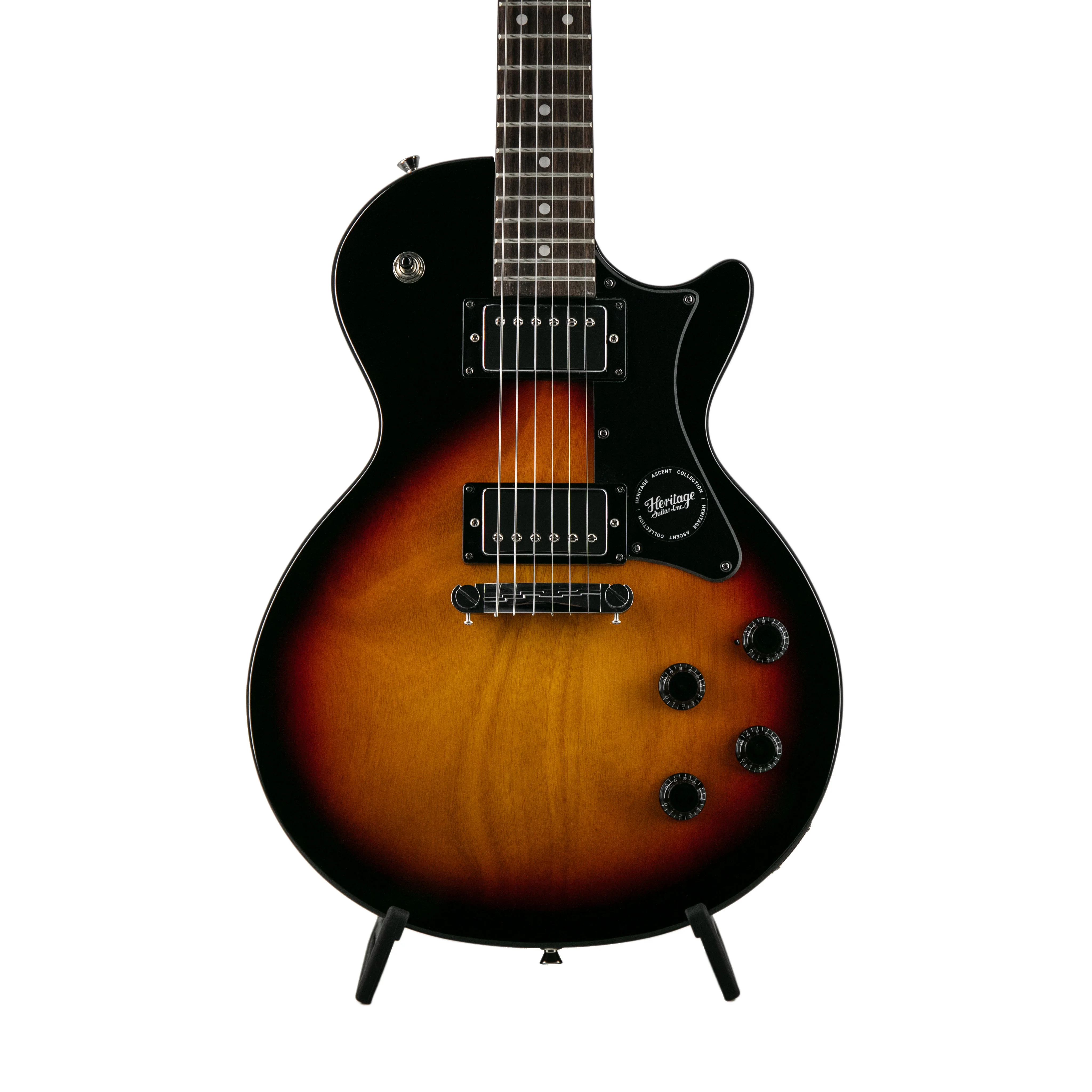 Heritage Ascent Collection H-137 Humbucker Electric Guitar, Sunburst - Image 3