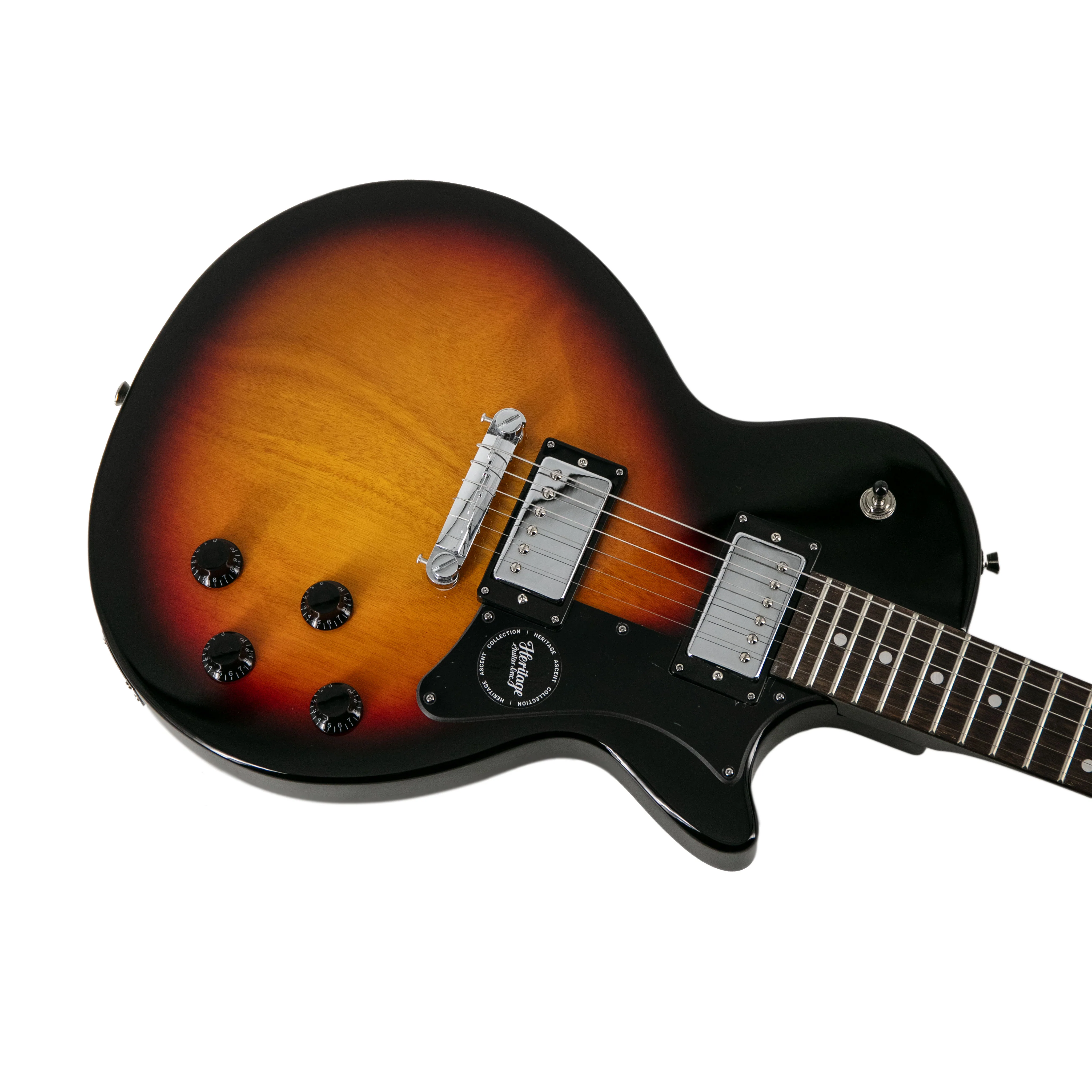 Heritage Ascent Collection H-137 Humbucker Electric Guitar, Sunburst - Image 5
