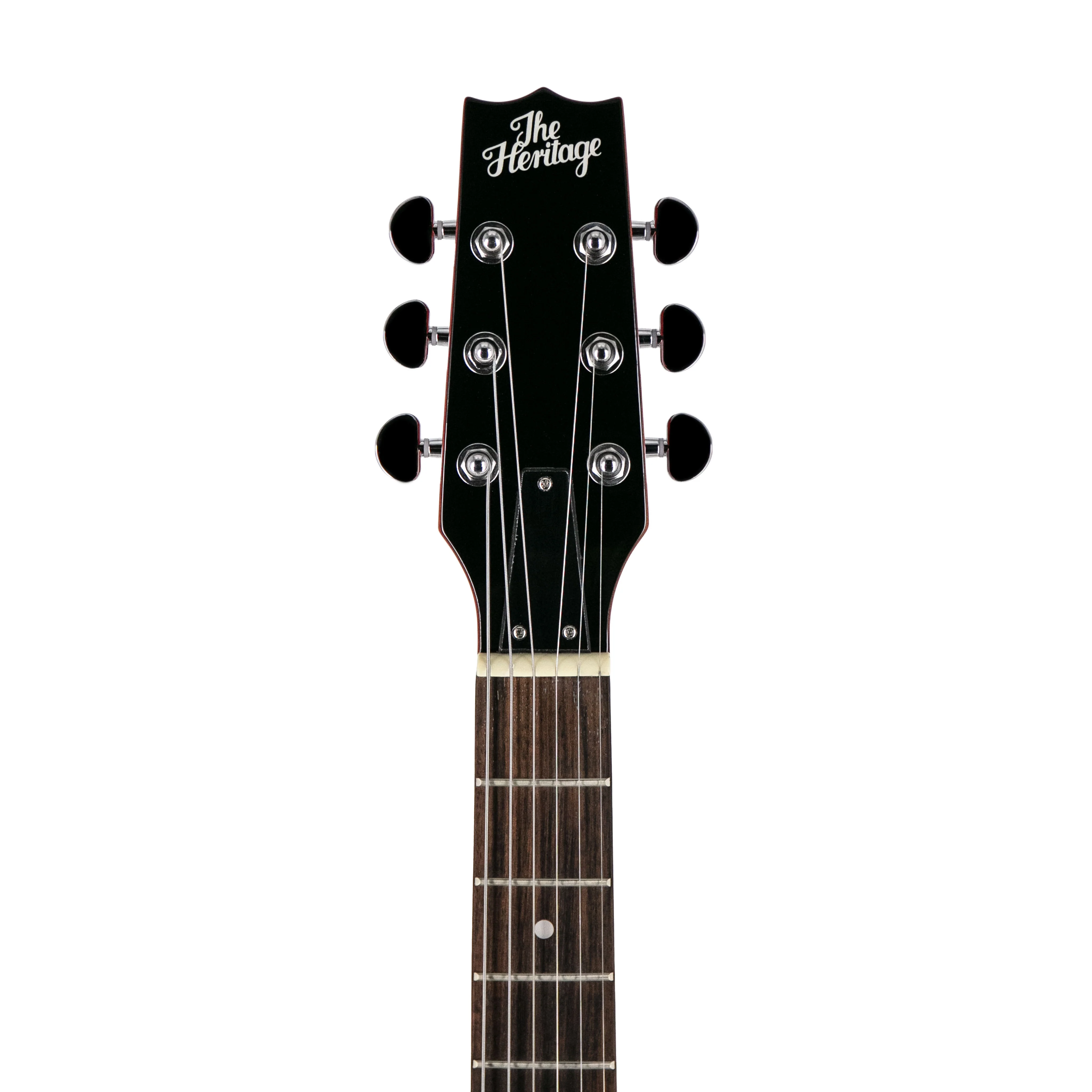 Heritage Ascent Collection H-137 Humbucker Electric Guitar, Vintage Cherry - Image 8