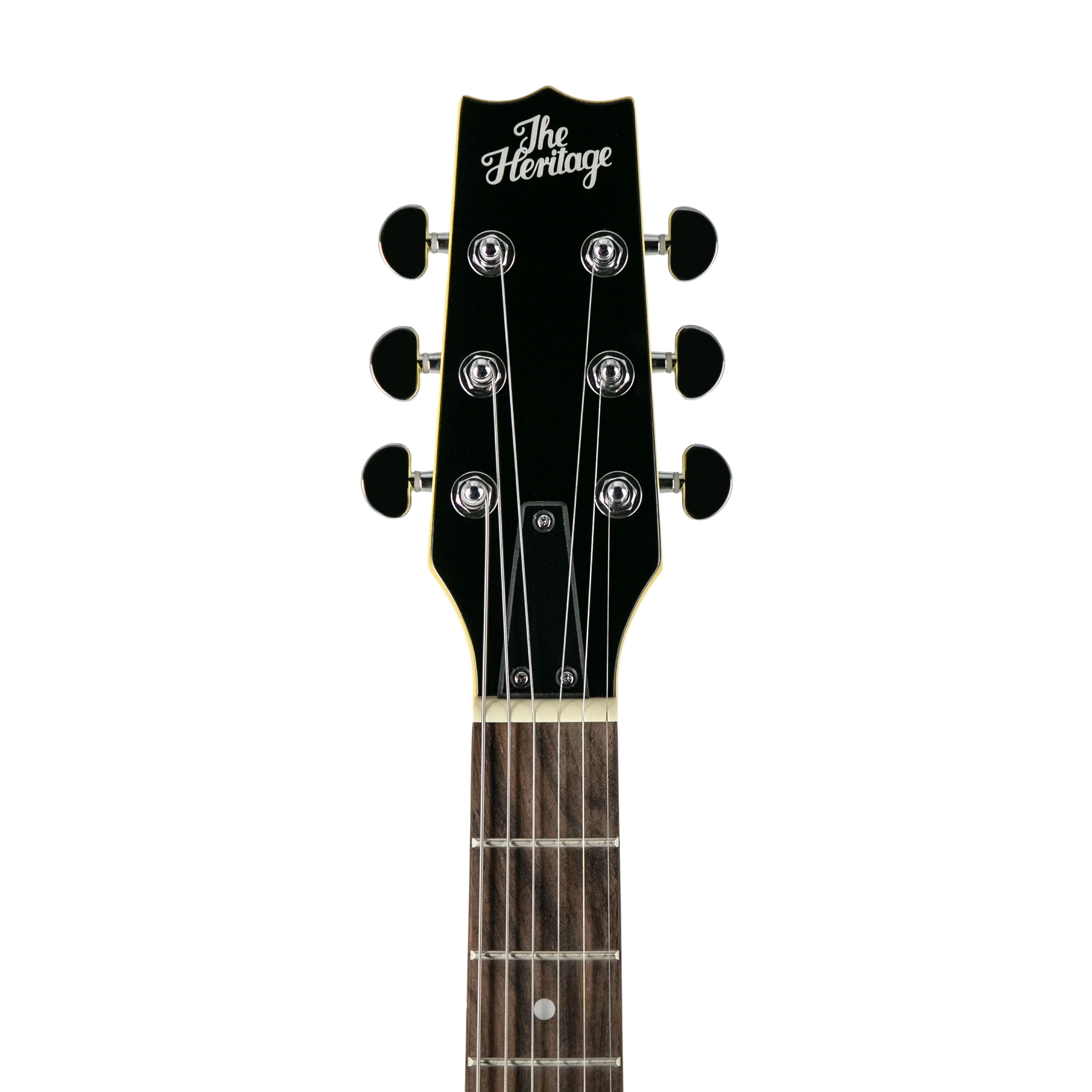 Heritage Ascent Collection H-137 P90 Electric Guitar, Marigold Yellow - Image 6