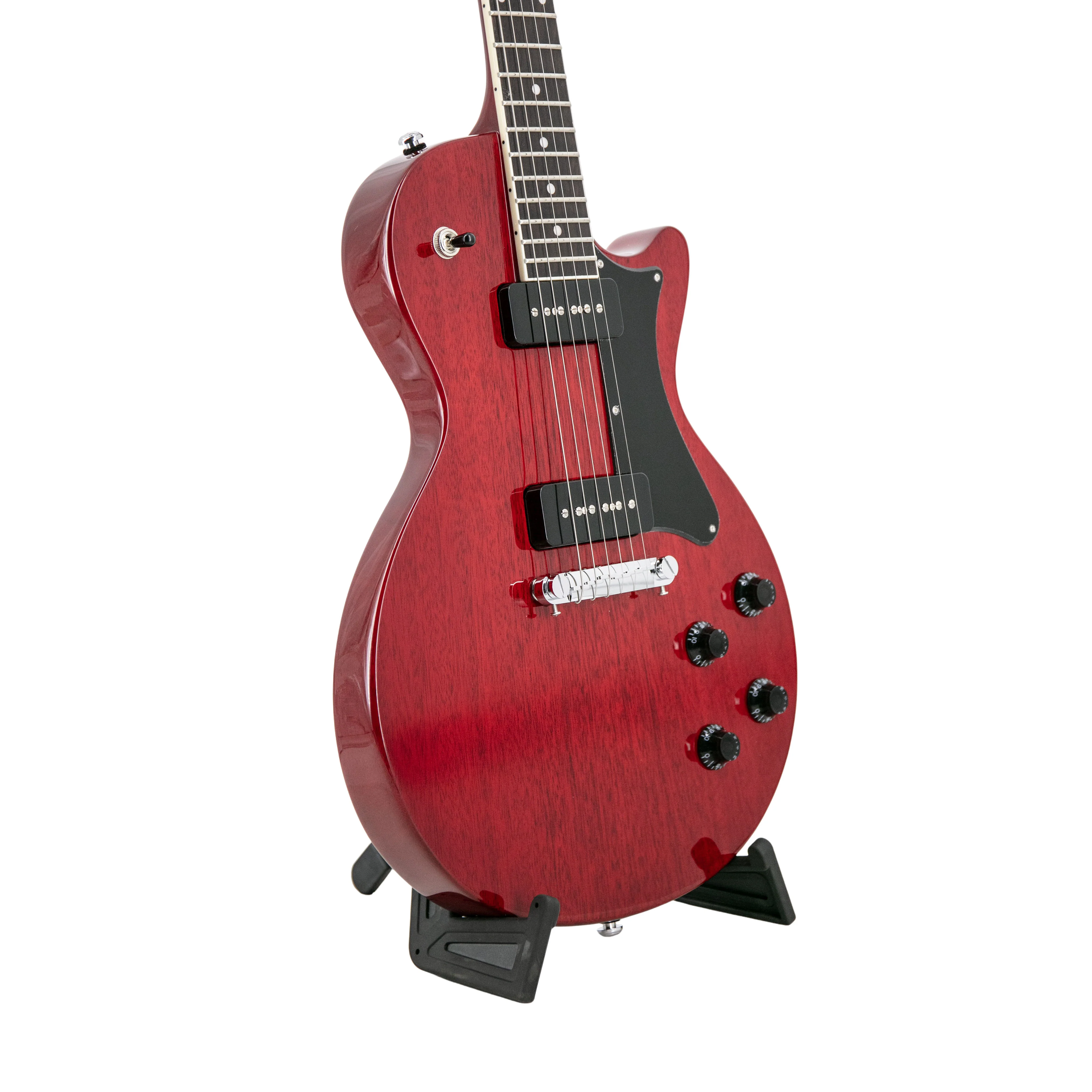 Heritage Ascent+ Collection H-137 Electric Guitar, Cherry - Image 10