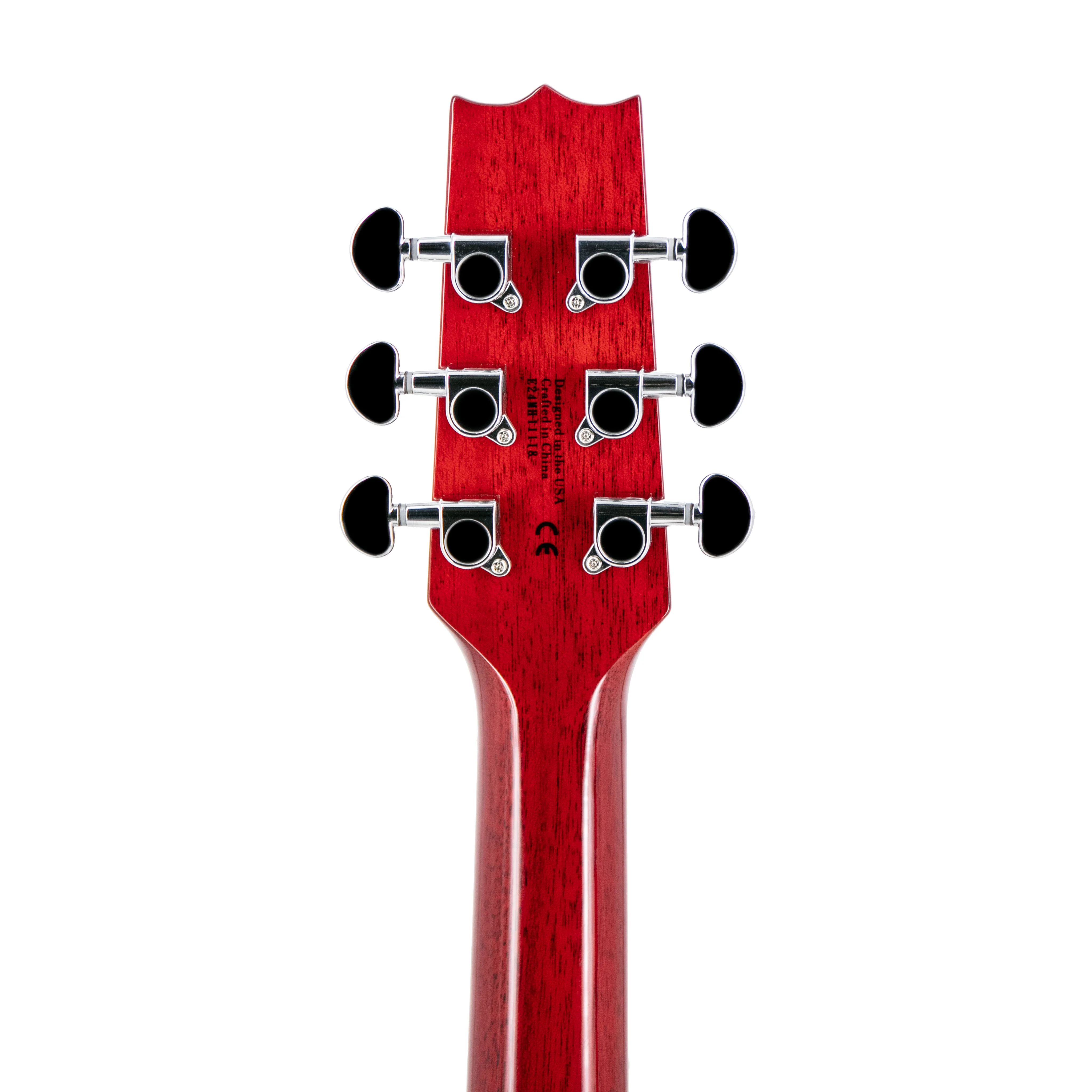 Heritage Ascent+ Collection H-137 Electric Guitar, Cherry - Image 8