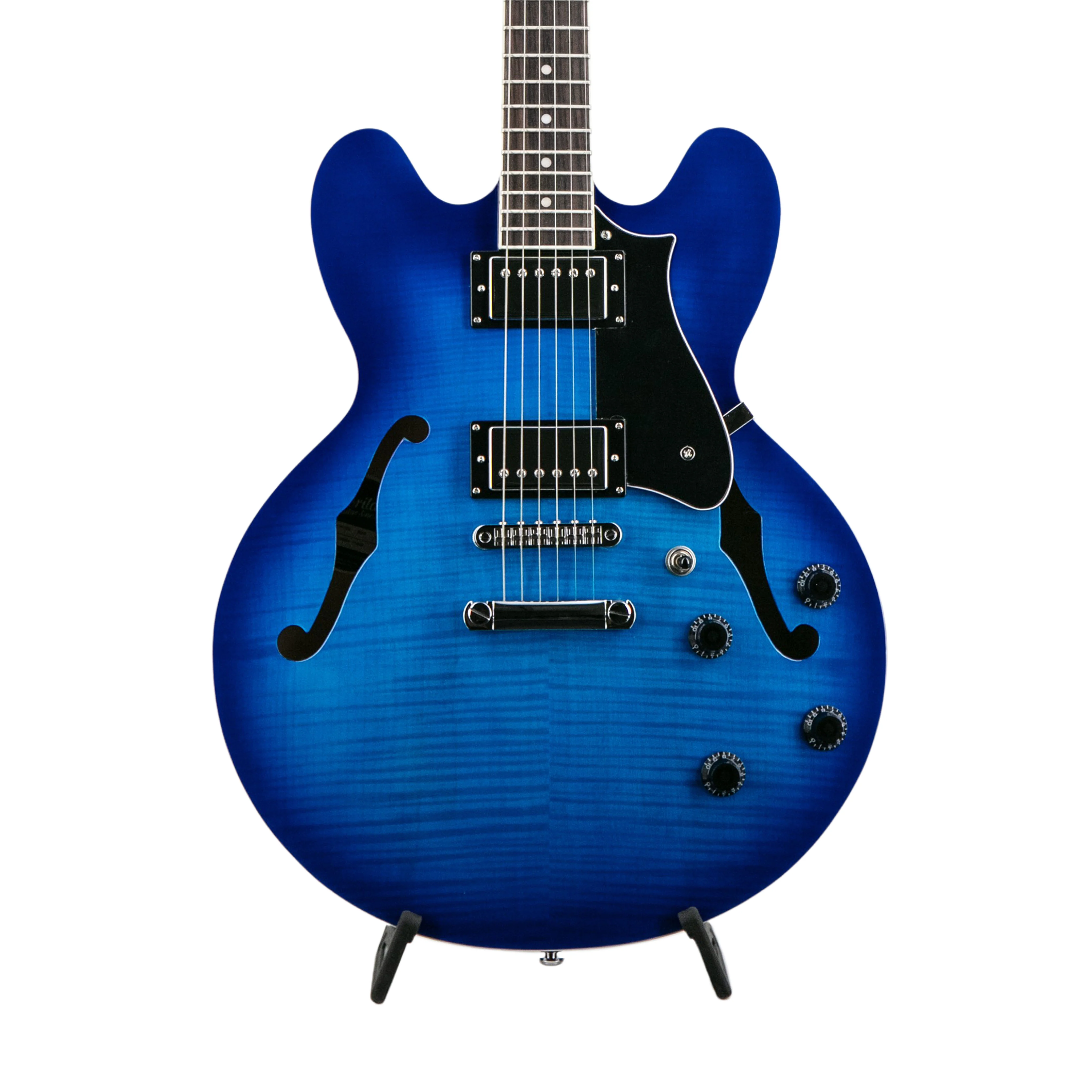 Heritage Ascent+ Collection H-535 Electric Guitar, Royal Blue Burst - Image 3