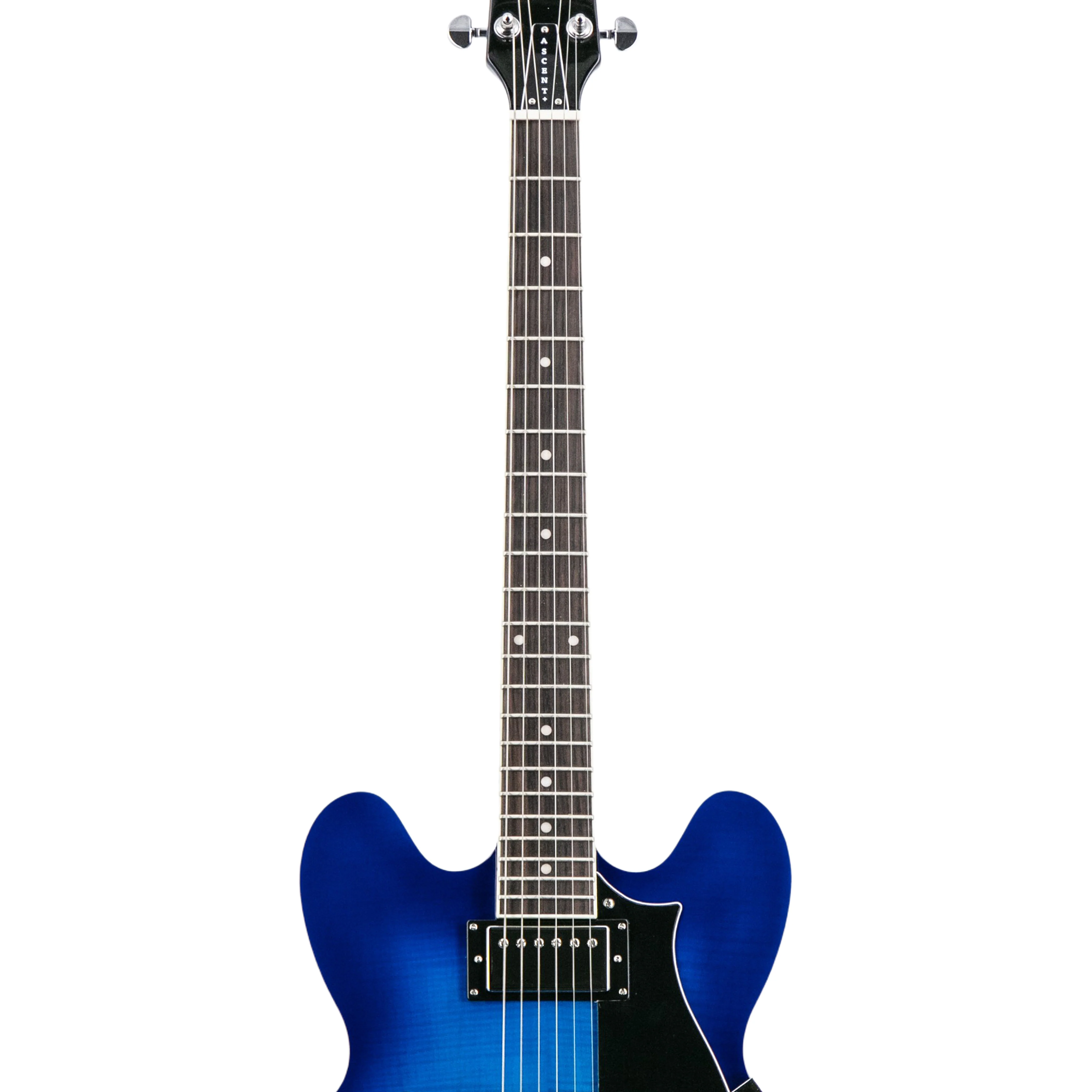 Heritage Ascent+ Collection H-535 Electric Guitar, Royal Blue Burst - Image 5