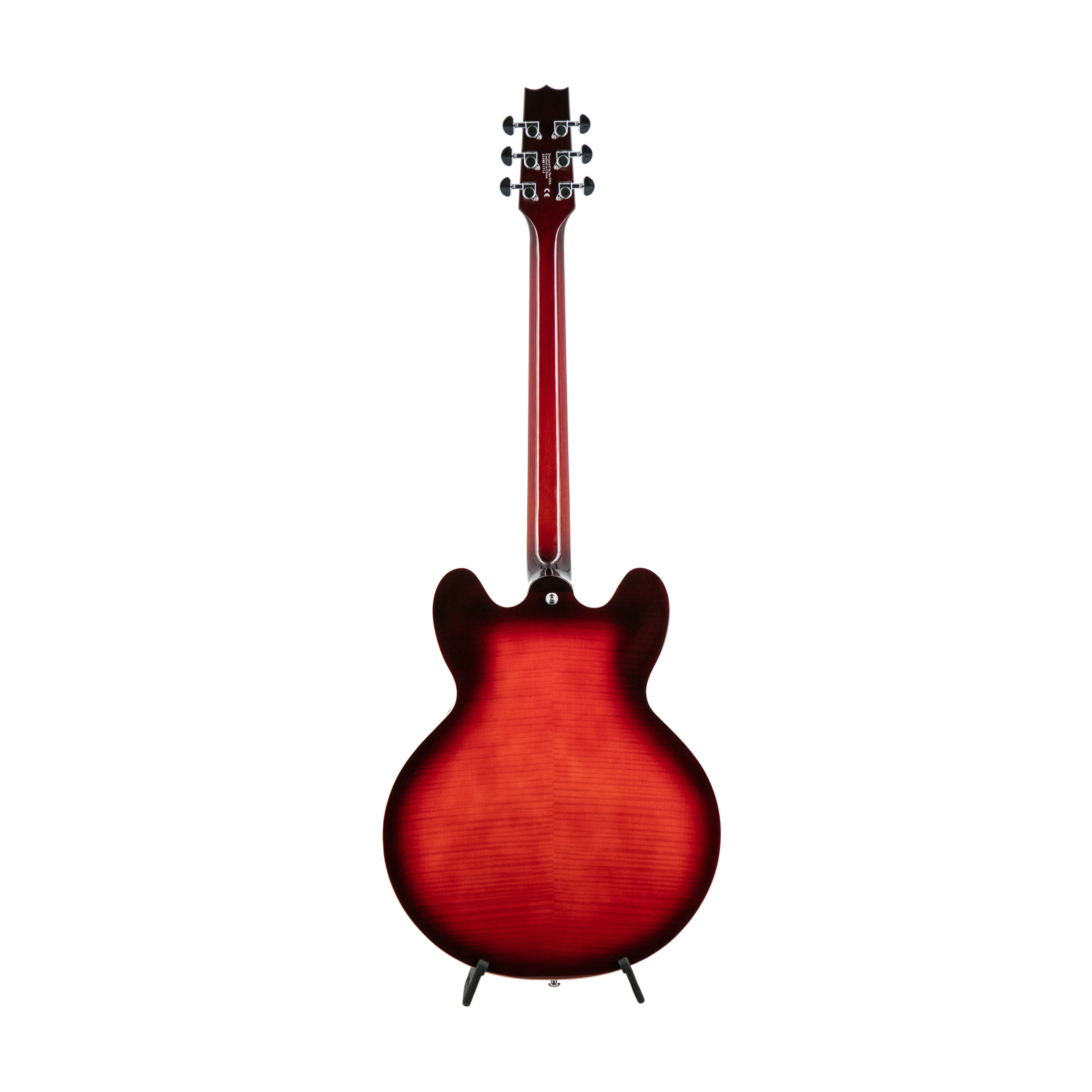 Heritage Ascent+ Collection H-535 Electric Guitar, Scarlet Red Burst - Image 2