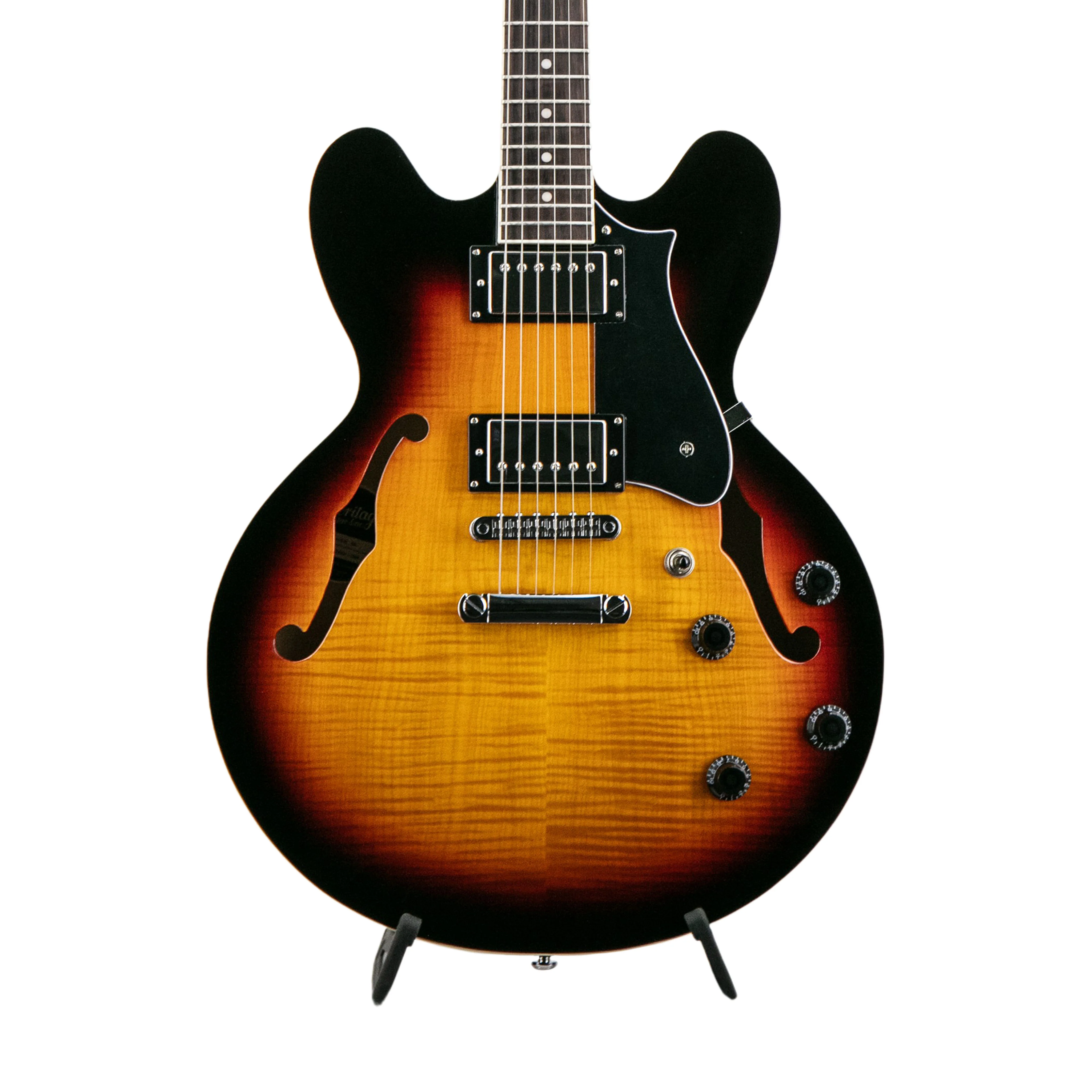 Heritage Ascent+ Collection H-535 Electric Guitar, Sunburst - Image 3