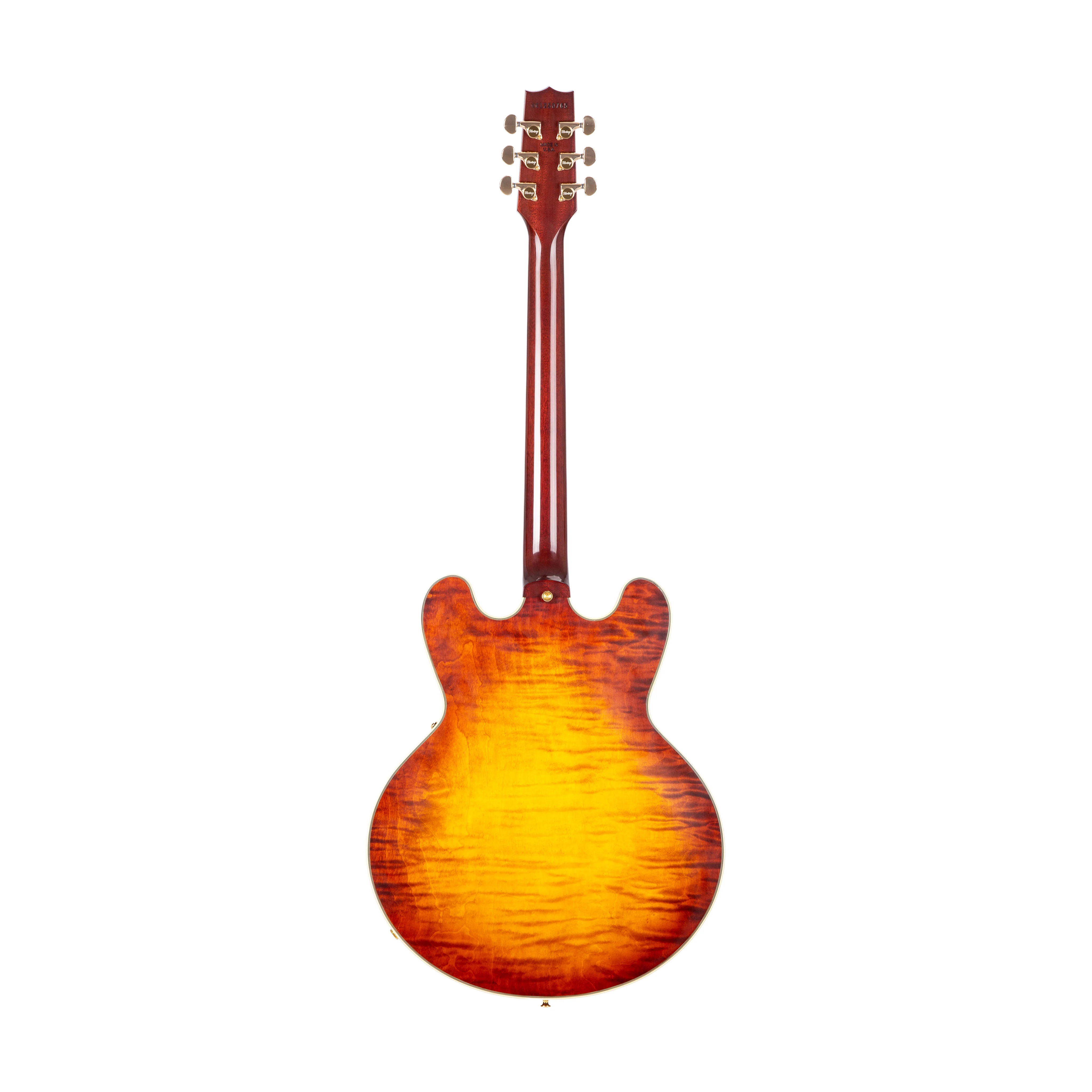 Heritage Custom Shop 40th Anniversary H-555 Electric Guitar, Almond Burst - Image 2