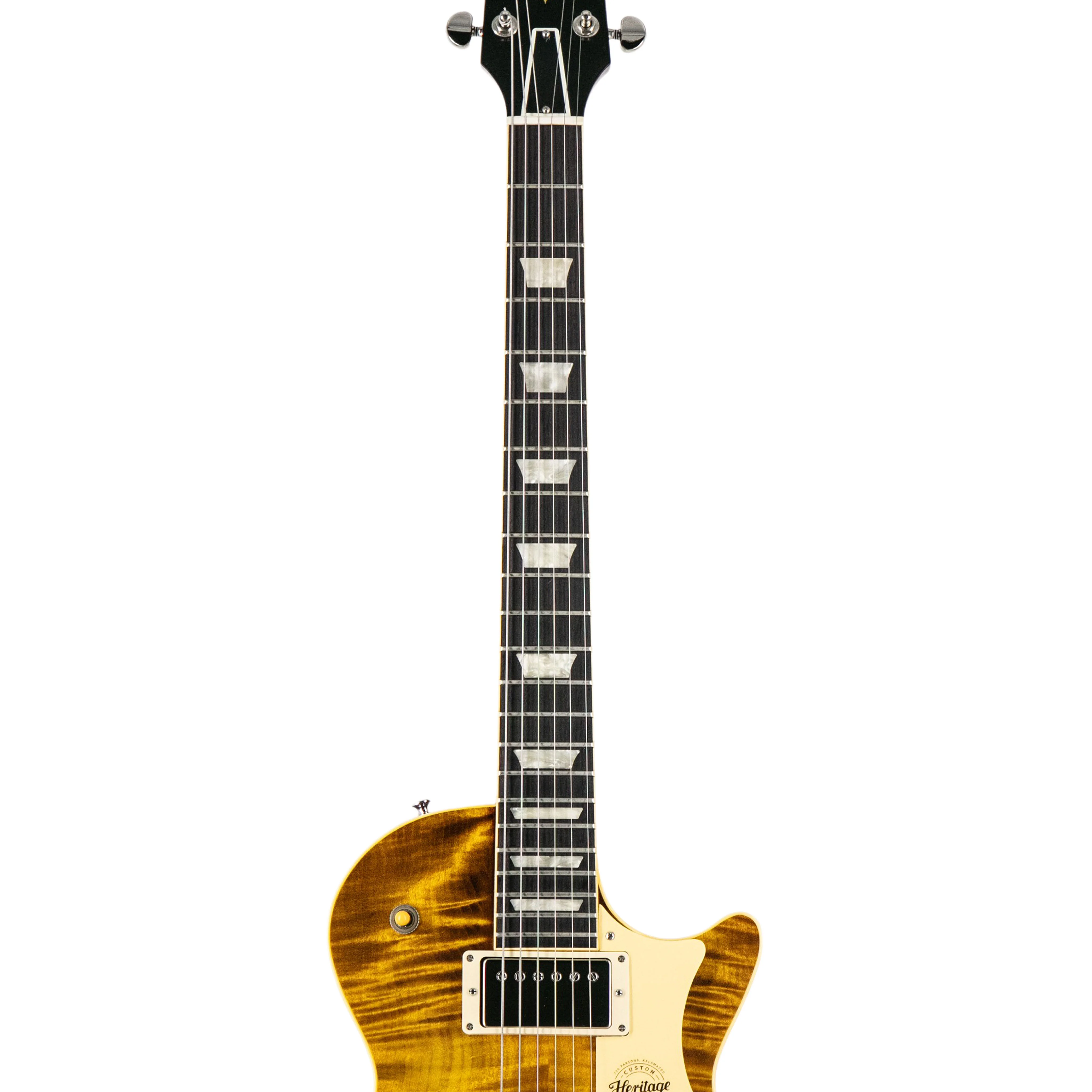 Heritage Custom Shop Build 1215 H-150 Electric Guitar with Case, Dirty Lemon Burst - Image 5