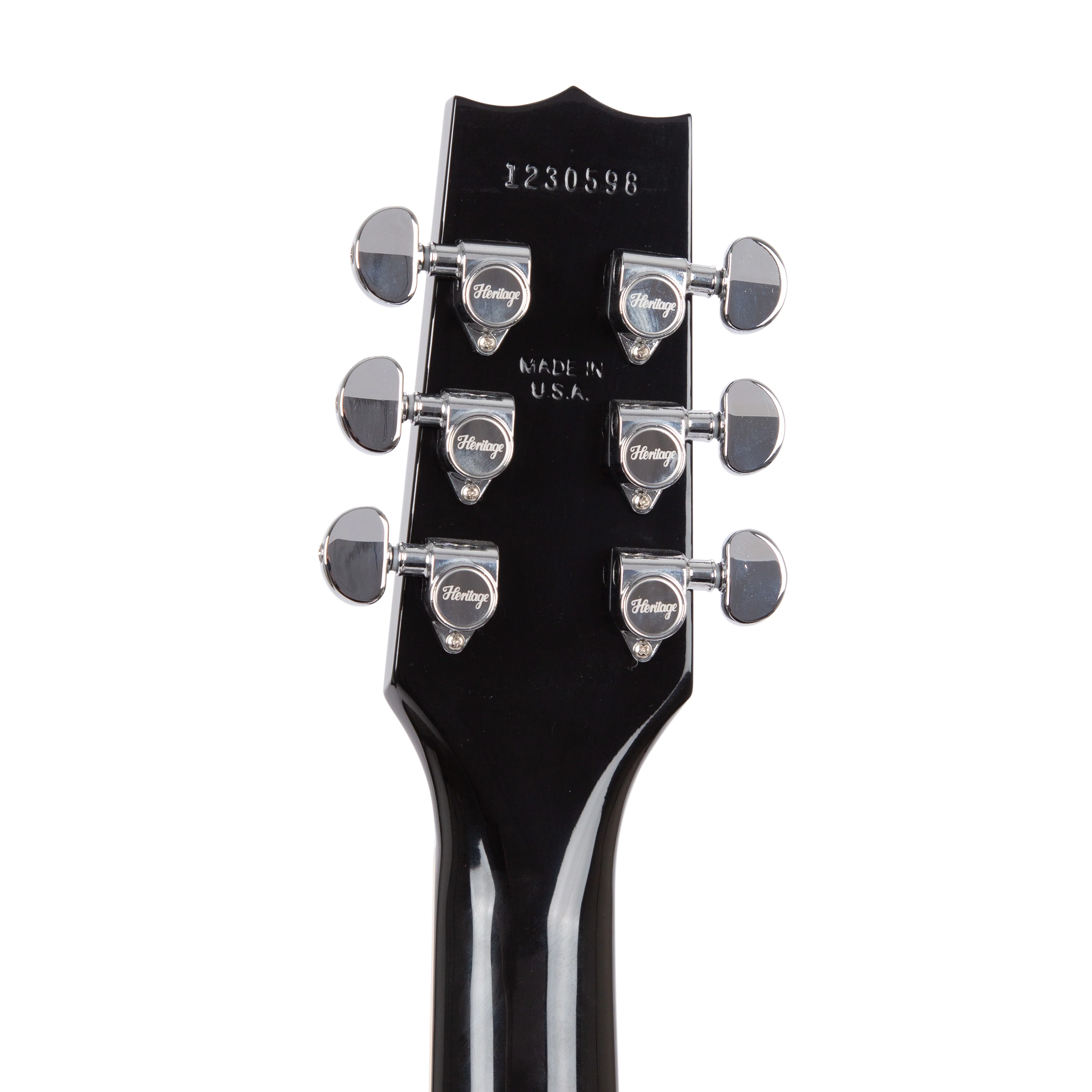 Heritage Standard Collection H-150 P90 Electric Guitar with Case, Ebony - Image 5