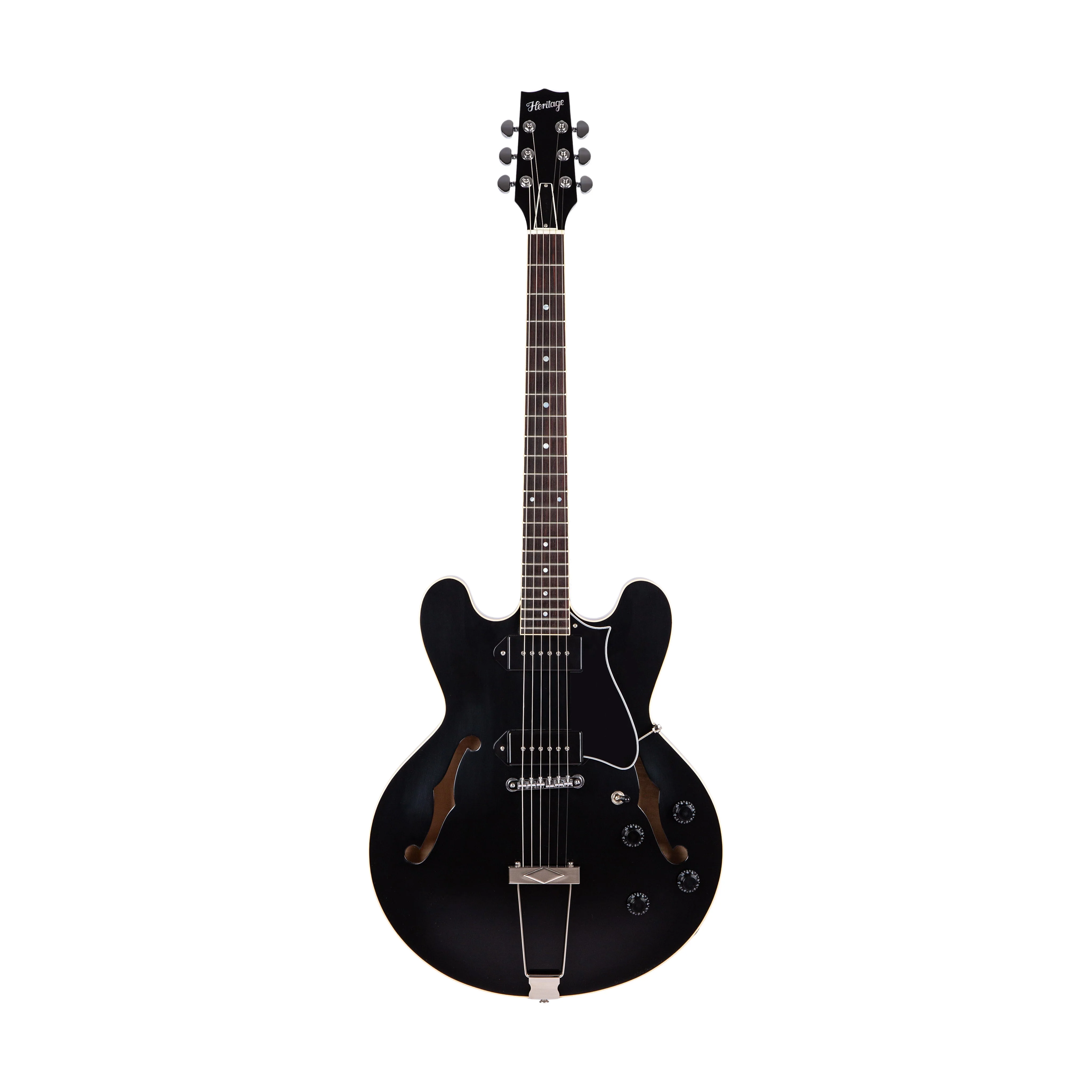 Heritage Standard II Collection H-530 Electric Guitar with Case, Ebony