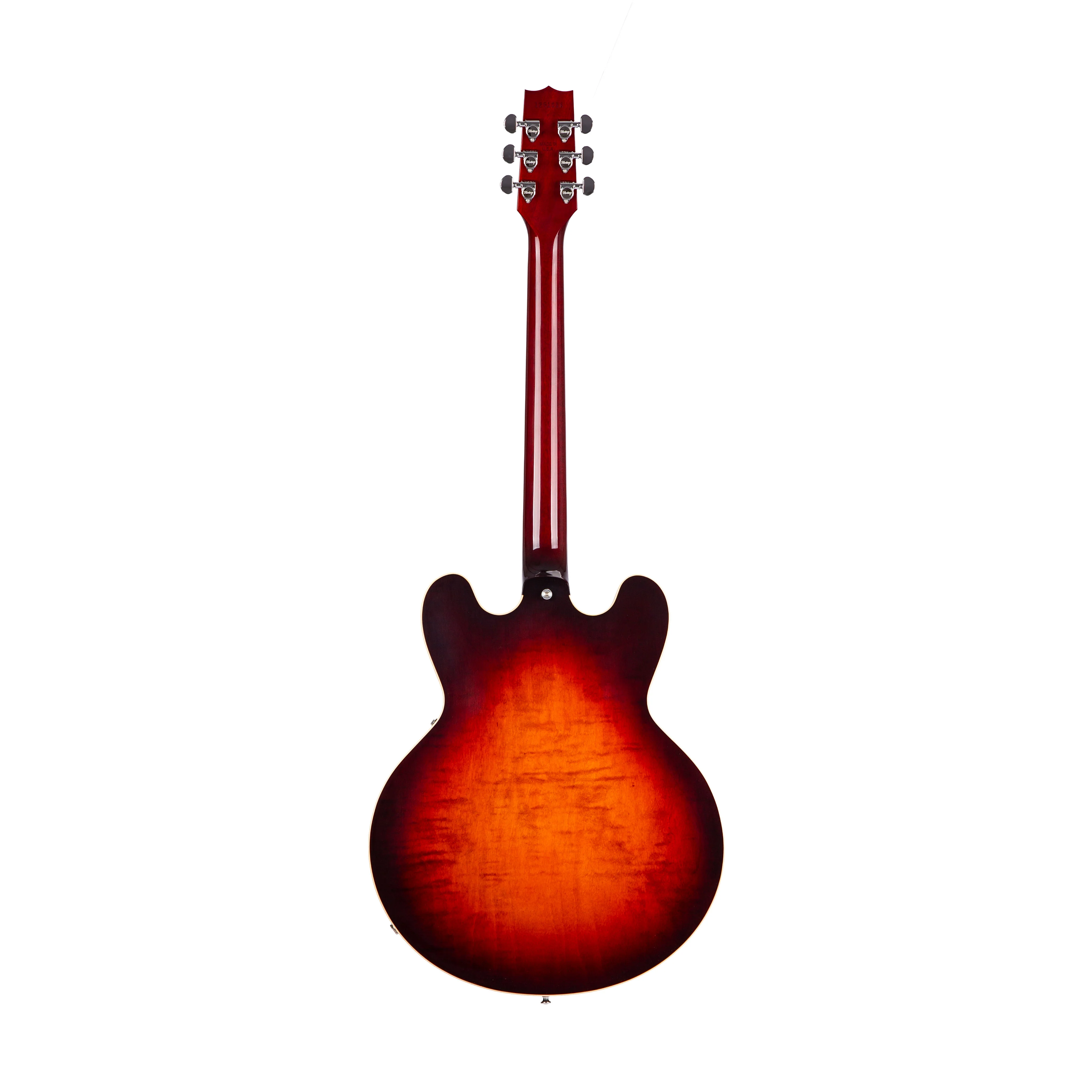 Heritage Standard II Collection H-535 Electric Guitar with Case, Chestnut Burst - Image 2