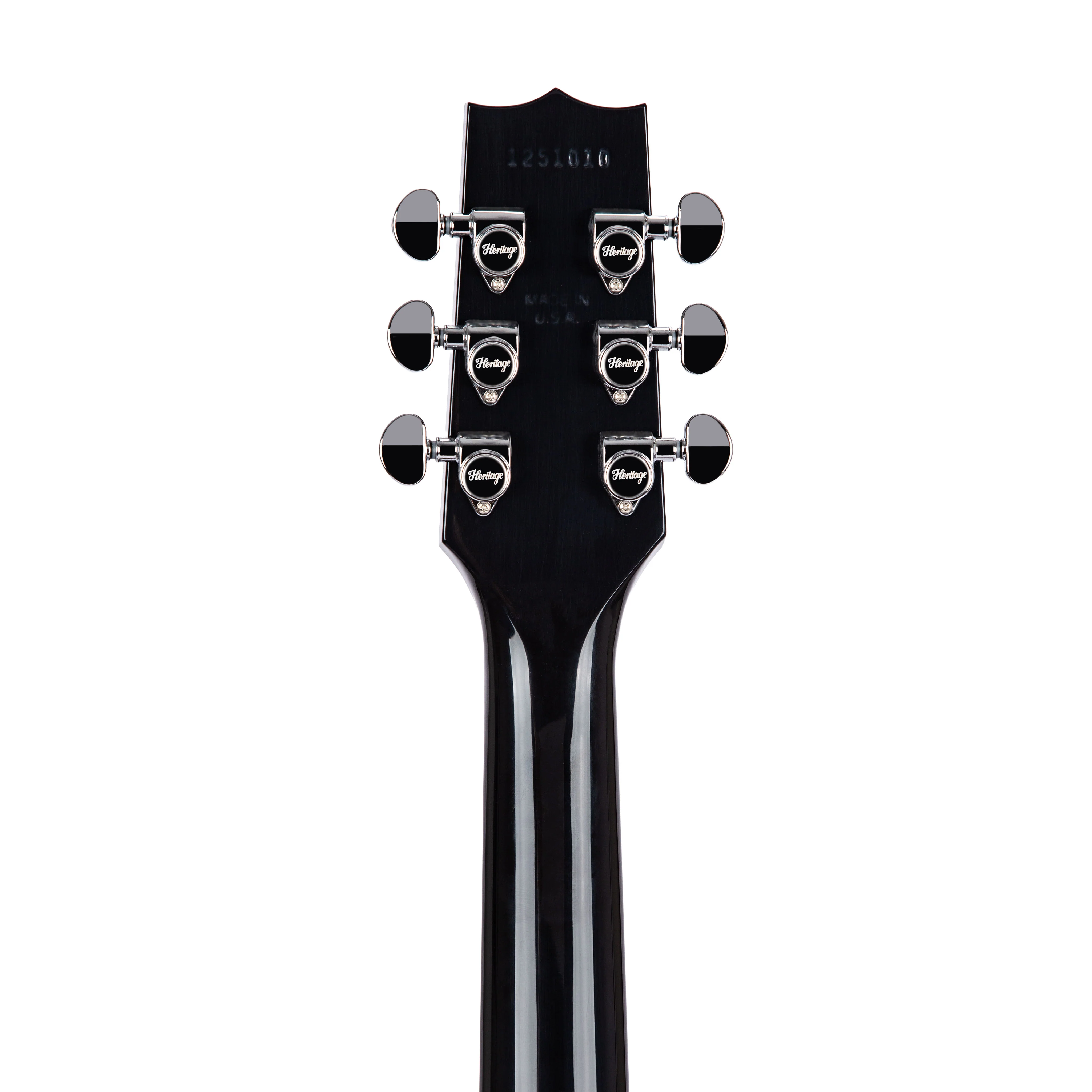 Heritage Standard II Collection H-535 Electric Guitar with Case, Ebony - Image 5