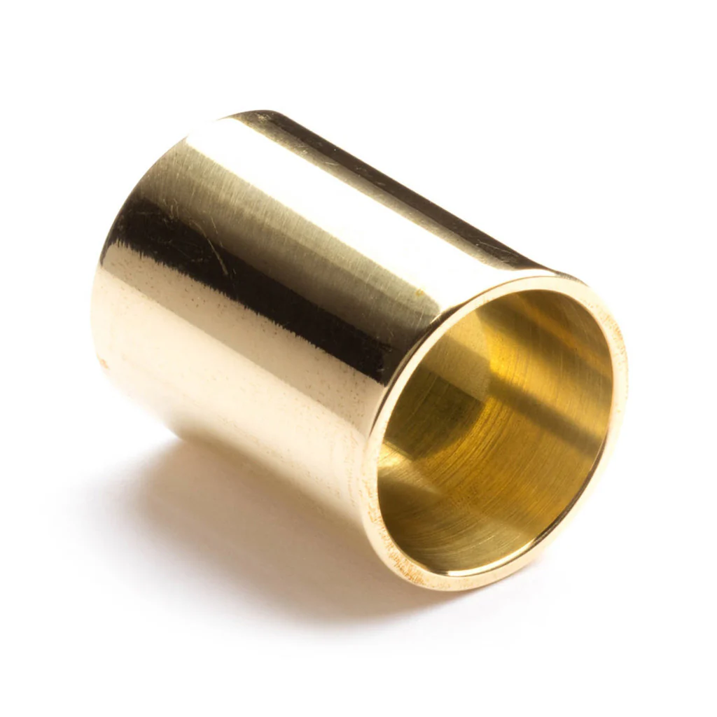 Jim Dunlop 223 Brass Knuckle Slide, Medium Wall, Medium - Image 2