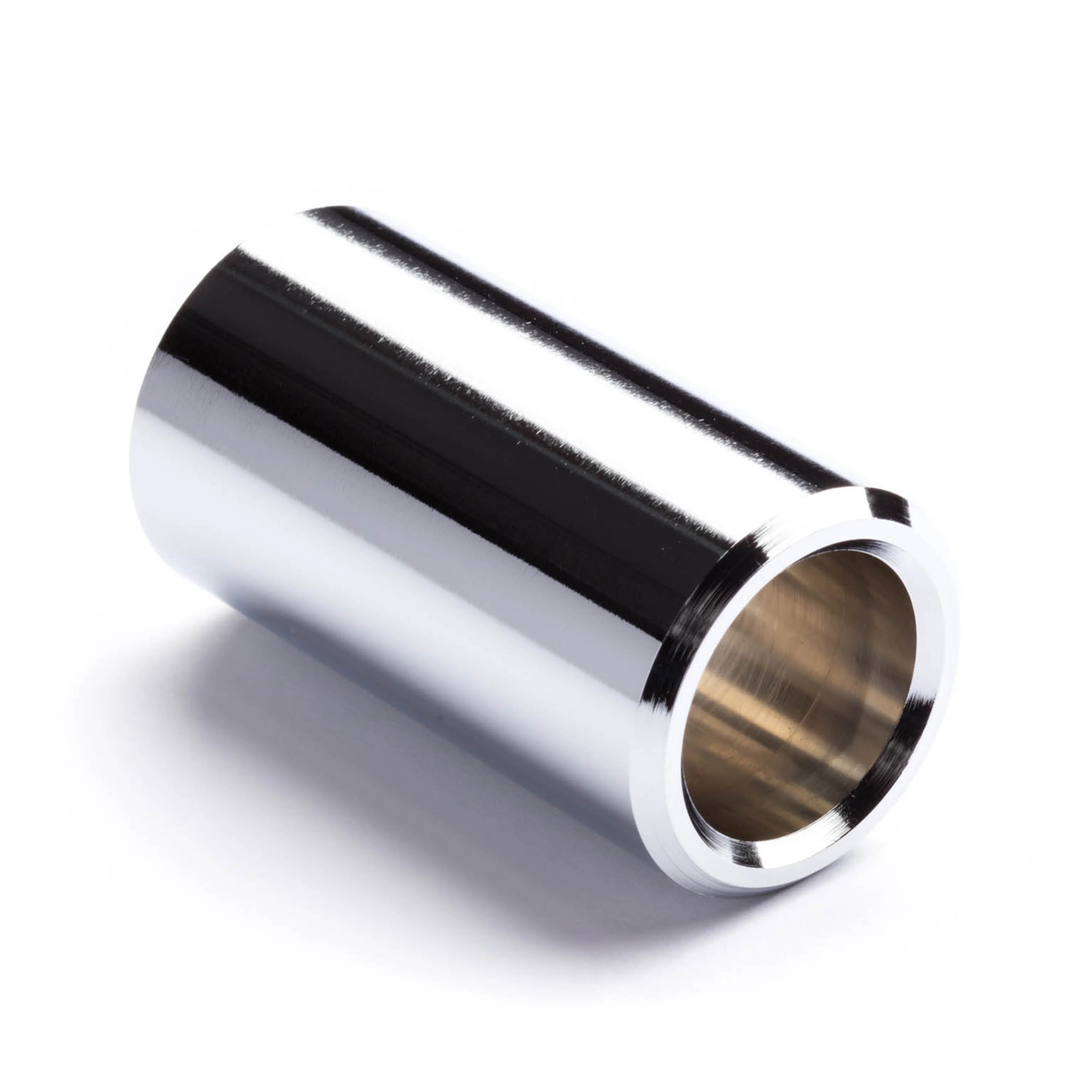 Jim Dunlop 228 Brass Chromed Guitar Slide, Heavy Wall / Medium - Image 2