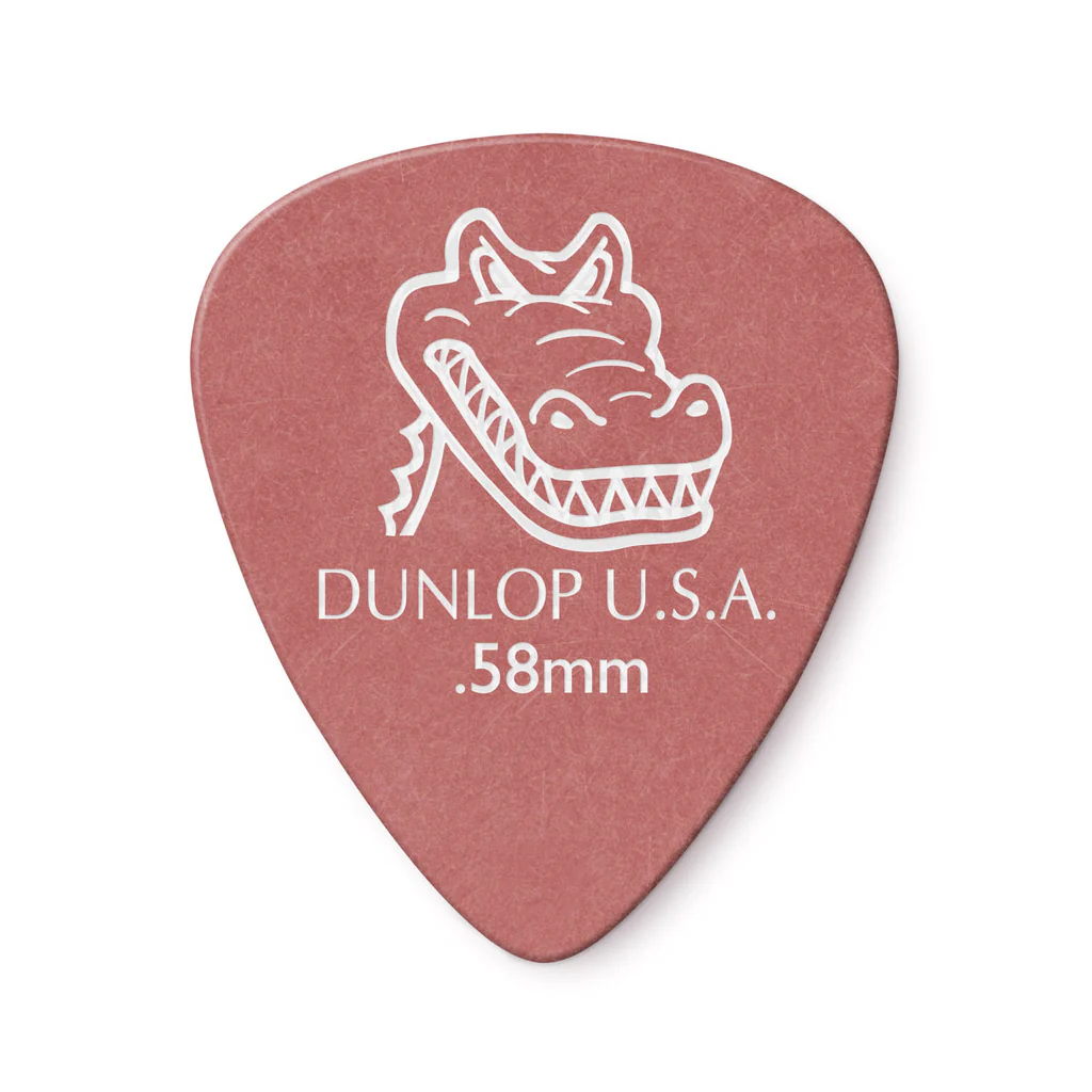 Jim Dunlop 417 Gator Grip Pick, .58mm, 12-Pack - Image 2