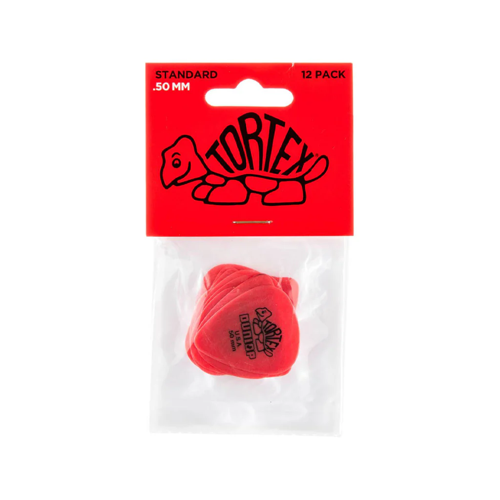 Jim Dunlop 418 Tortex Standard Pick, .50mm, 12-Pack - Image 4