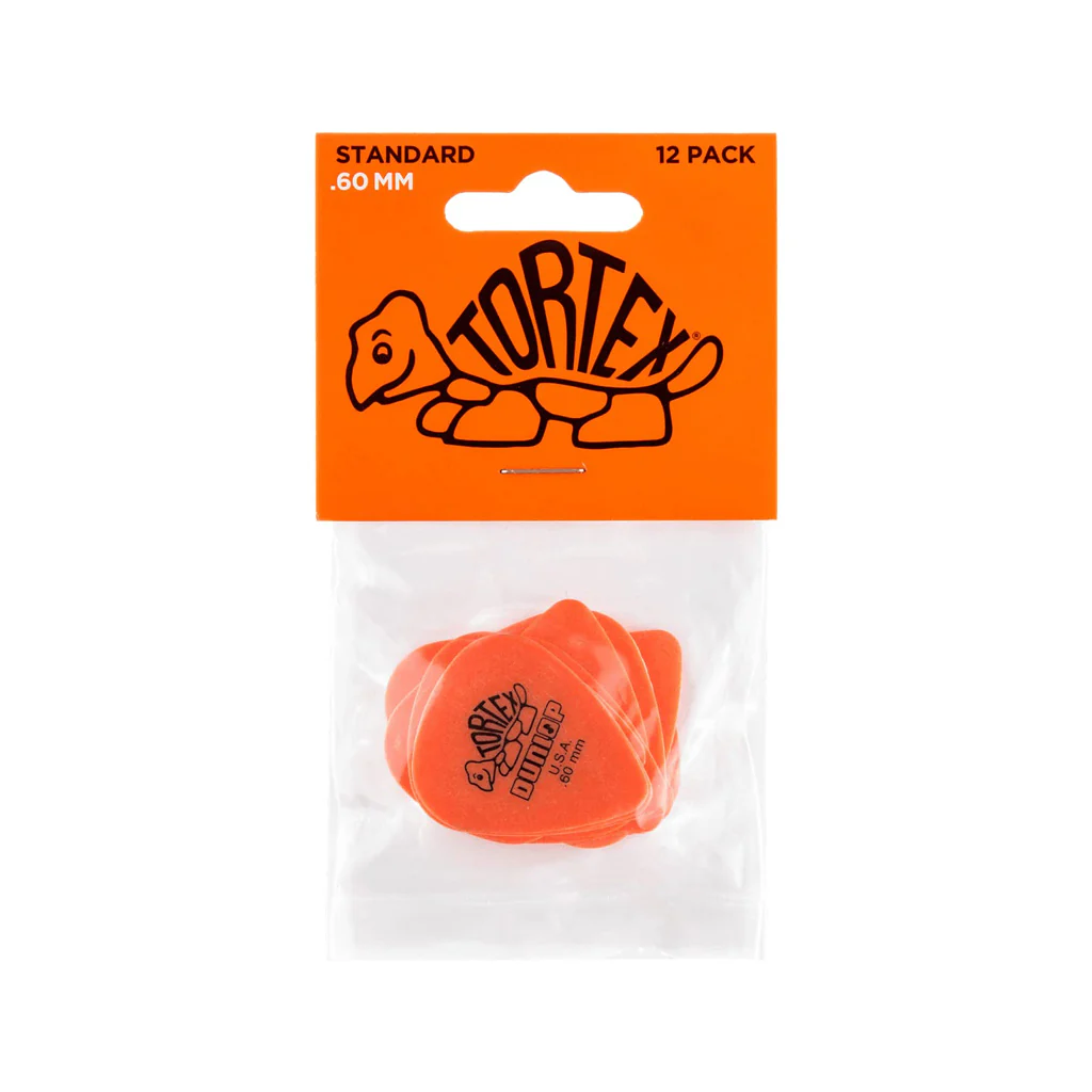 Jim Dunlop 418 Tortex Standard Pick, .60mm, 12-Pack - Image 4