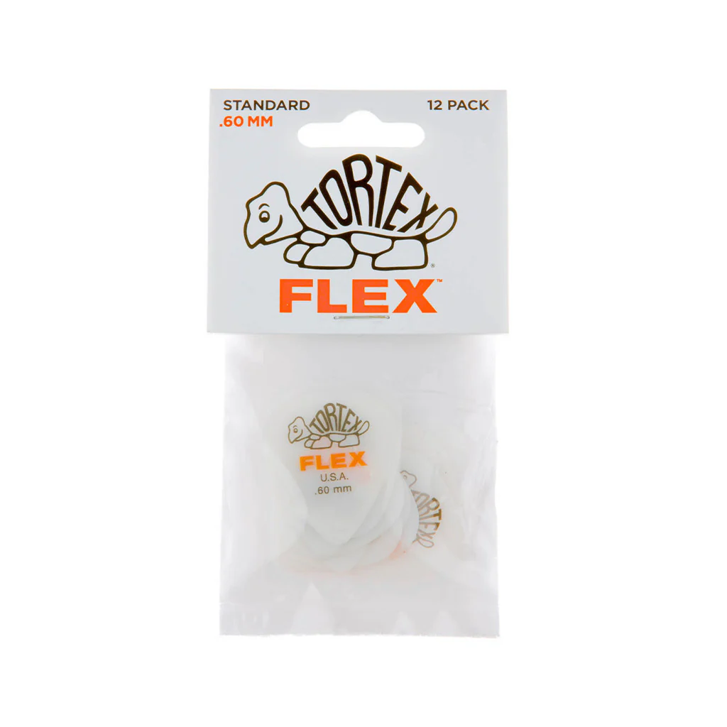 Jim Dunlop 428 Tortex Flex Standard Pick, .60mm, 12-Pack - Image 3