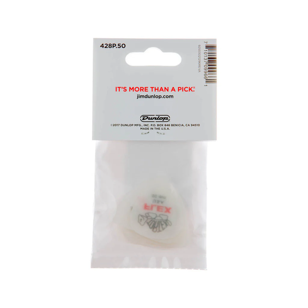 Jim Dunlop 428 Tortex Flex Standard Pick, .60mm, 12-Pack - Image 4